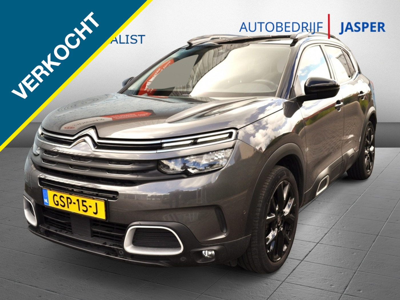 Citroen C5 Aircross 1.2 Shine leer GripC key-ls Sv voorr verw 2020 - voorkant