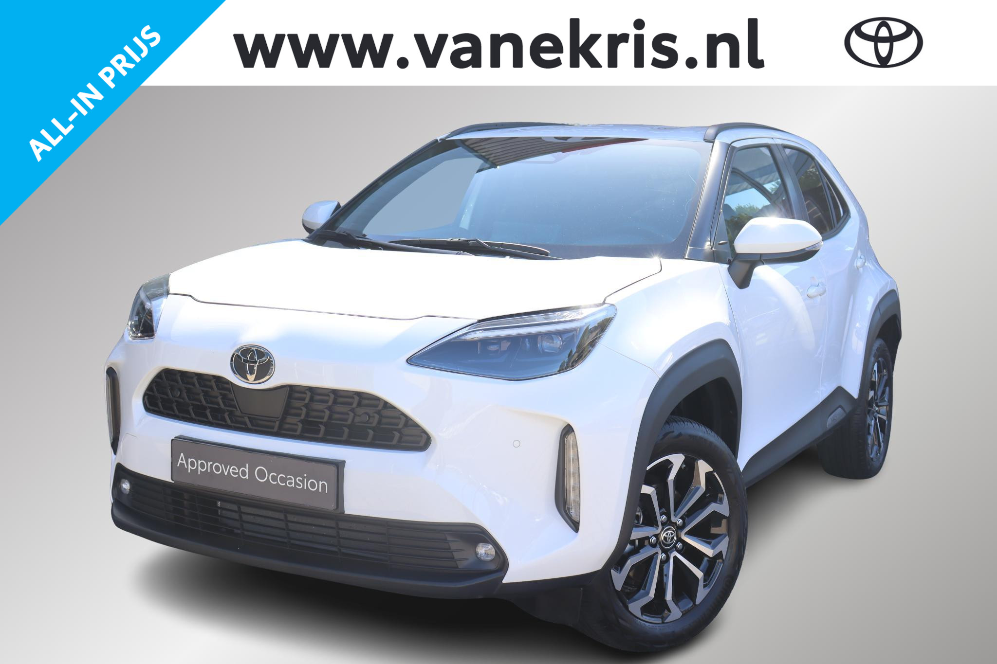 Toyota Toyota Yaris Cross 1.5 Hybrid 115 First Edition , Parkeersensoren , 2025 - voorkant