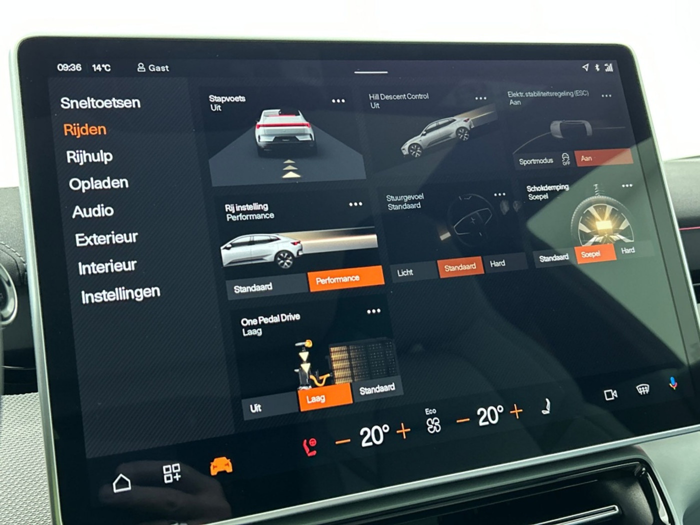 Foto van Polestar 4