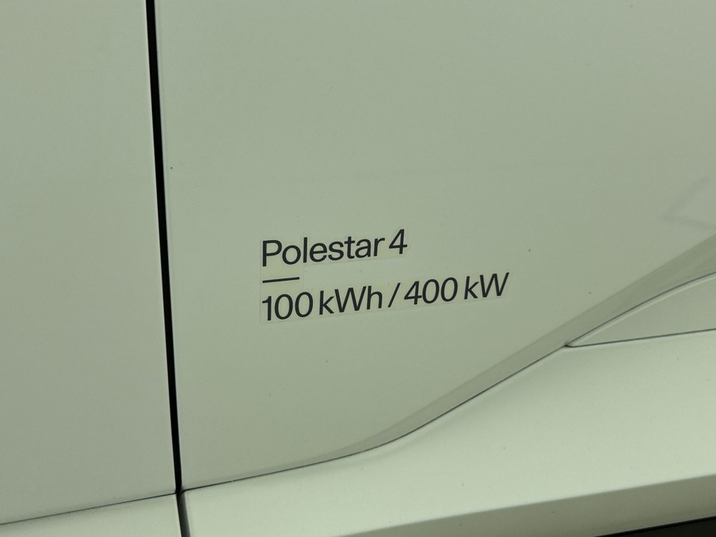 Foto van Polestar 4