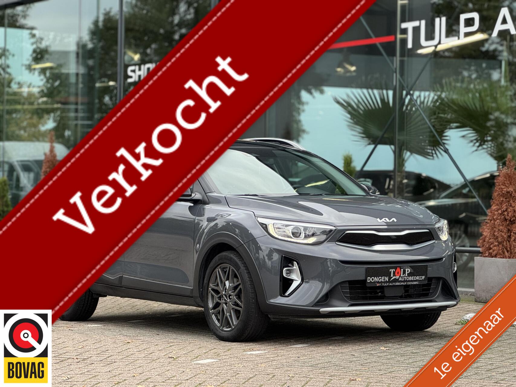 Kia Stonic 1.0 T Black edition Clima Cruise Camera BTW auto 2022 - voorkant