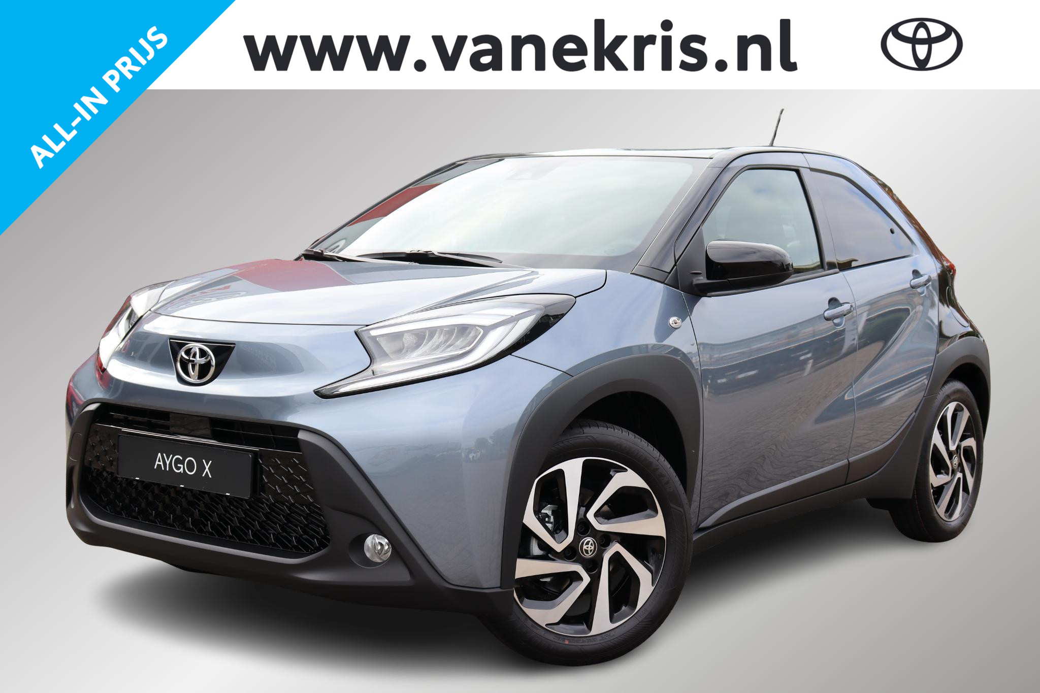 Toyota Aygo X 1.0 VVT-i MT Pulse, 2025 - voorkant
