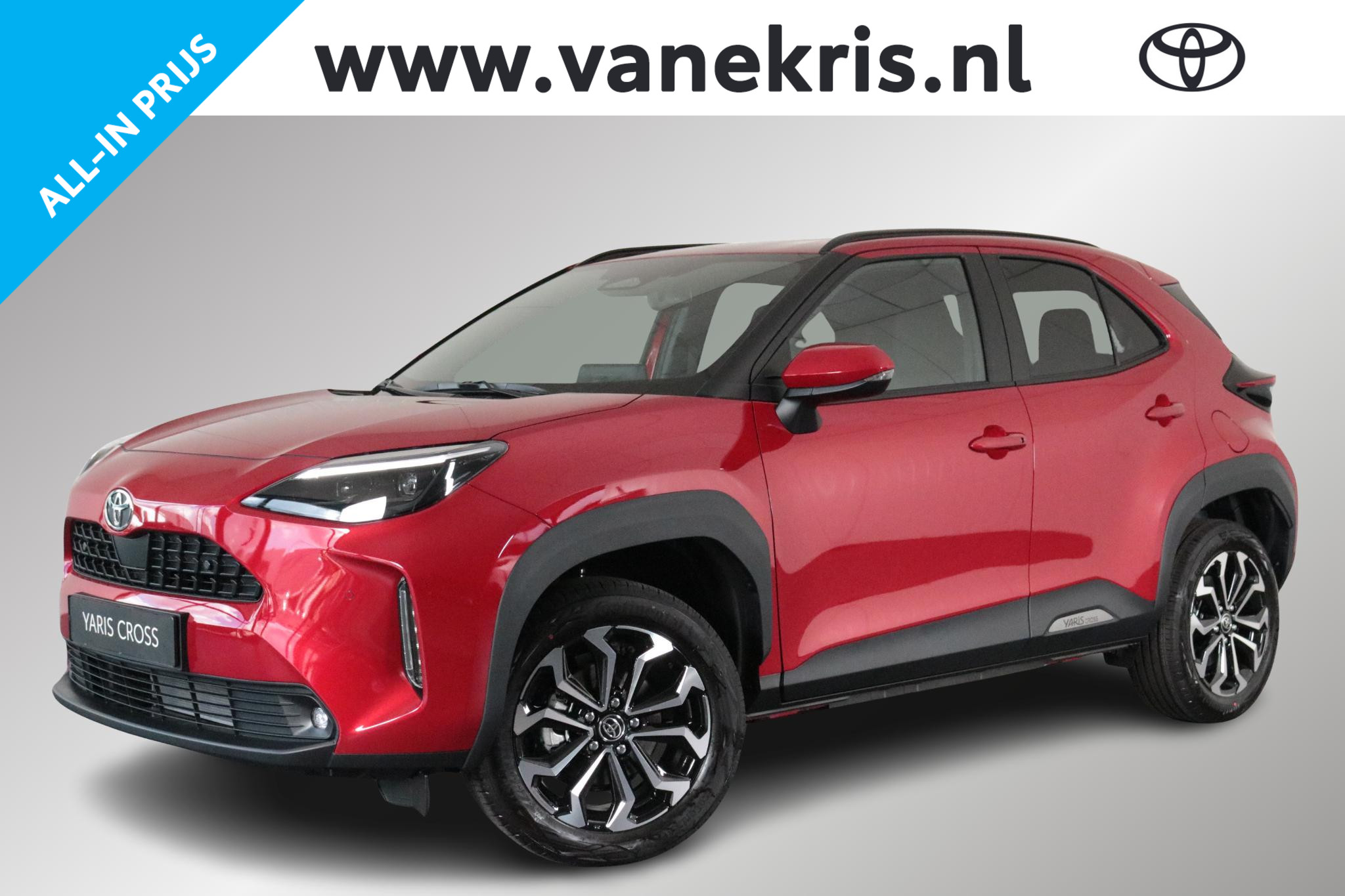 Toyota Toyota Yaris Cross 1.5 Hybrid 115 Dynamic, Comfortpack, BSM, 2026 - voorkant