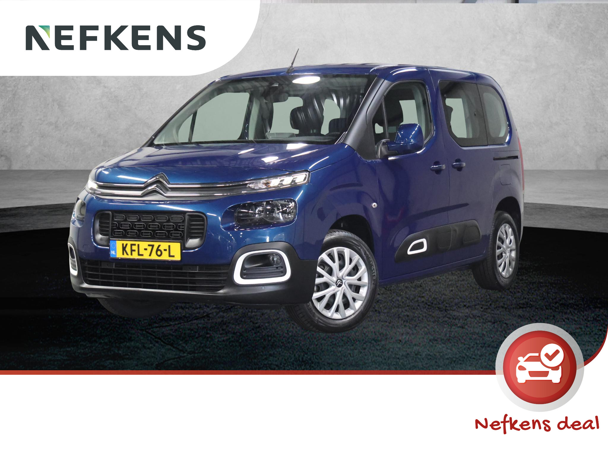 Citroen Berlingo 1.2 130PK Feel 2021 - voorkant