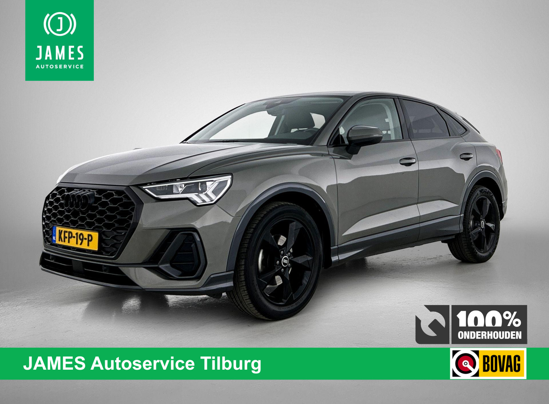 Audi Q3 Sportback 35 TFSI 150PK S-LINE 2021 - voorkant