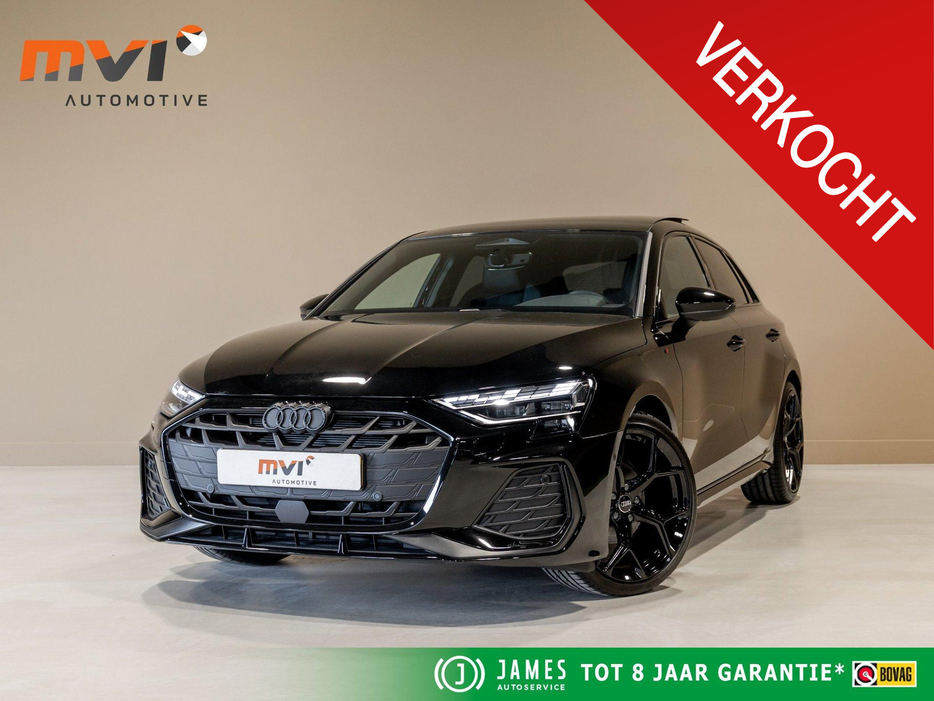 Audi A3 Sportback 35 TFSI 2x S-Line edition / 150pk / Panorama dak / Sonos / Achteruitrij camera / 2025 - voorkant