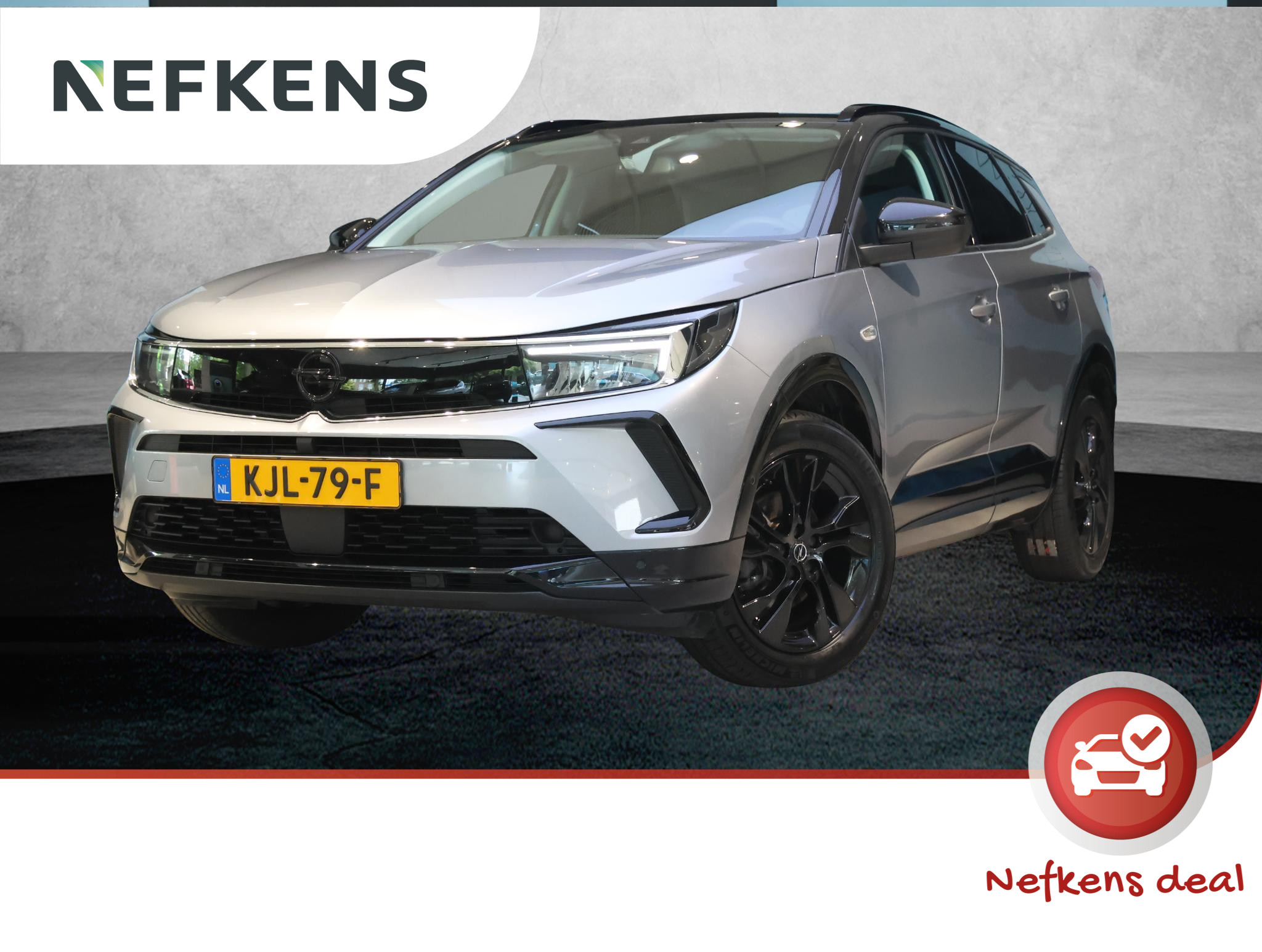 Opel Grandland SUV GS Line 130 pk Automaat 2024 - voorkant