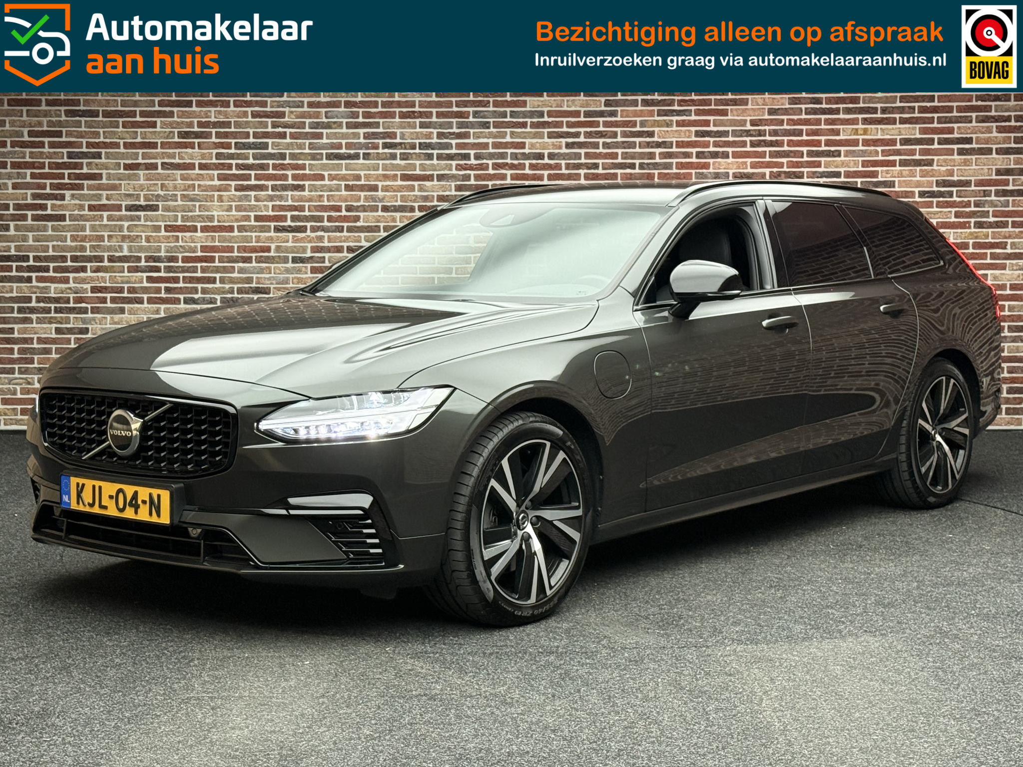 Volvo V90 2.0 T6 AWD R-Design 2021 - voorkant