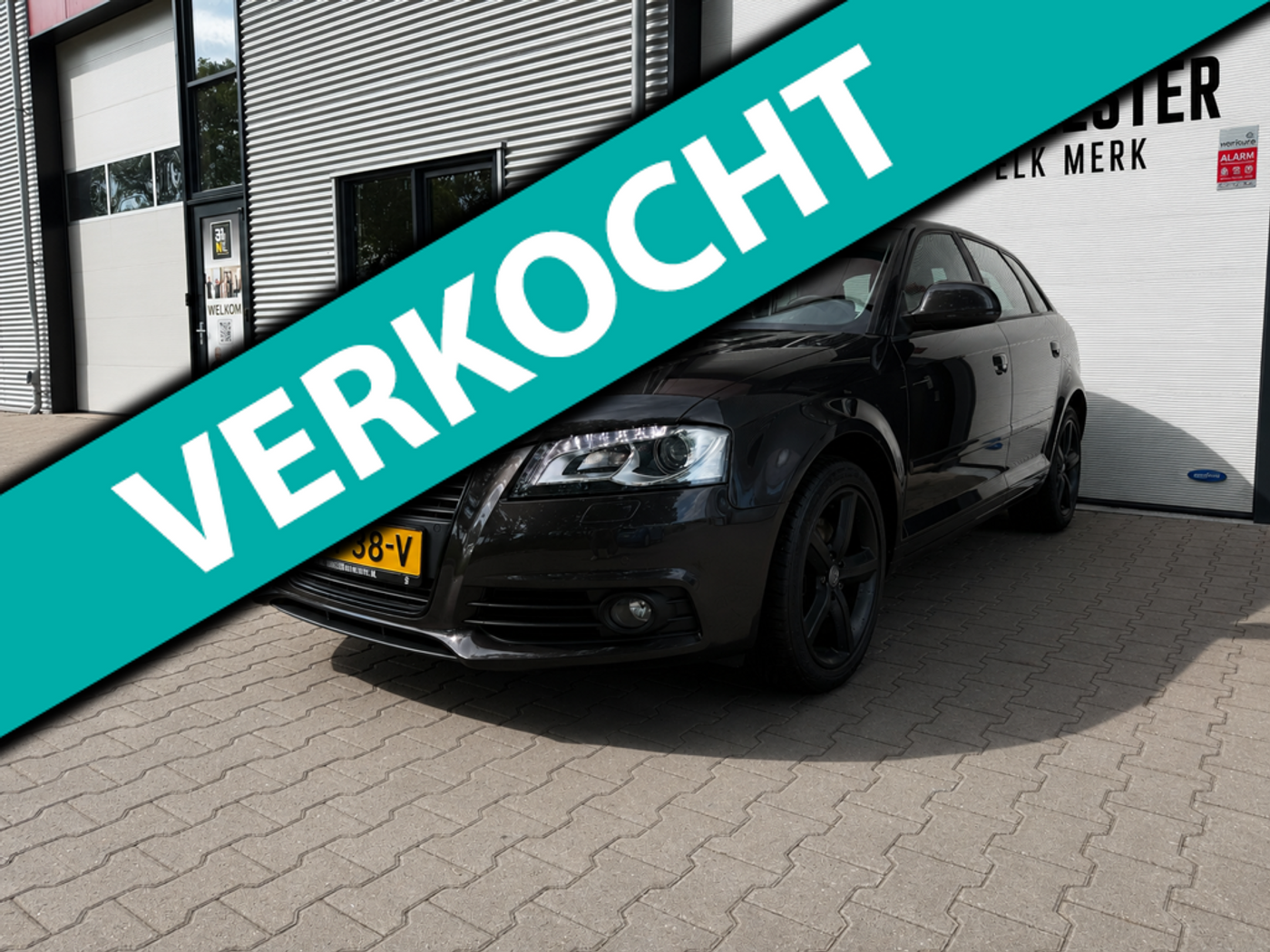 Audi Audi A3 1.8 TFSI Attraction Business Edition- XENON-NWE APK- CRUISE 2009 - voorkant