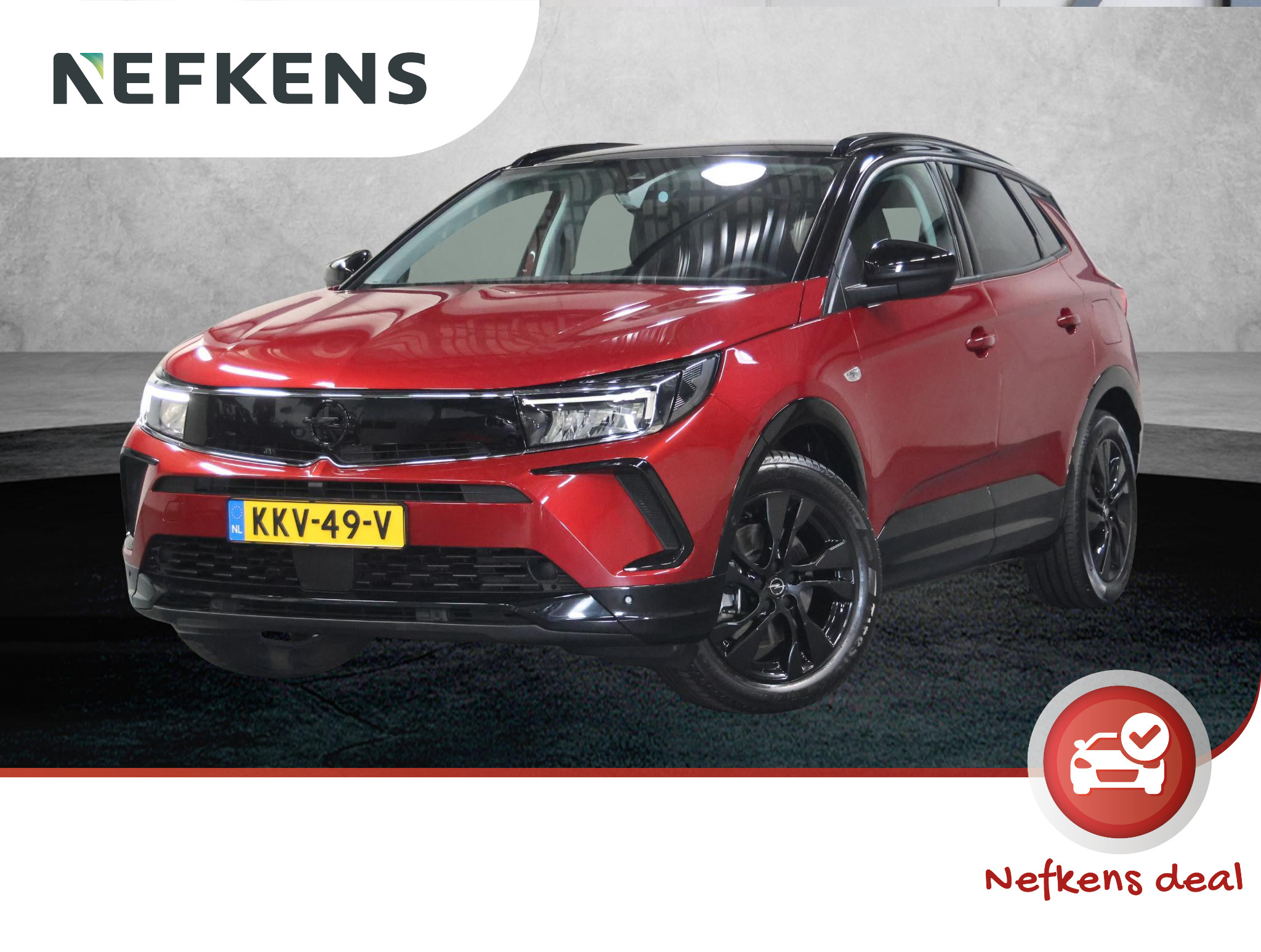 Opel Grandland 1.6 Turbo 225PK Plug-In Hybrid GS Line 2024 - voorkant