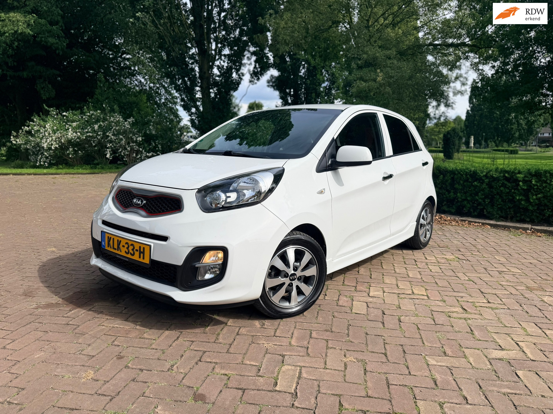 Kia Picanto 1.0 CVVT Business Line | Stoelverw. | Airco | 5 deurs 2014 - voorkant