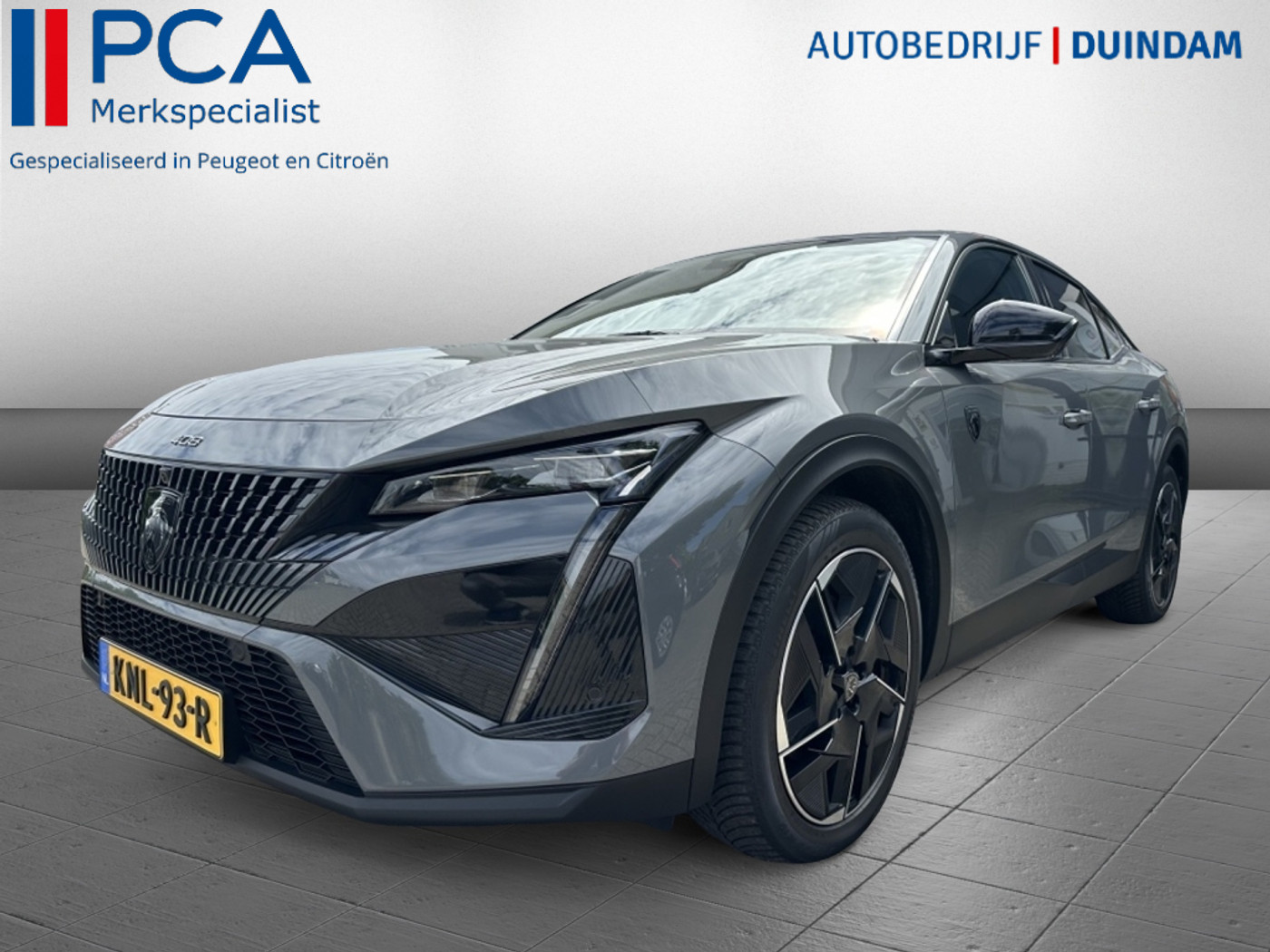 Peugeot 408 GT Plug in Hybrid 225 PK 2025 - voorkant