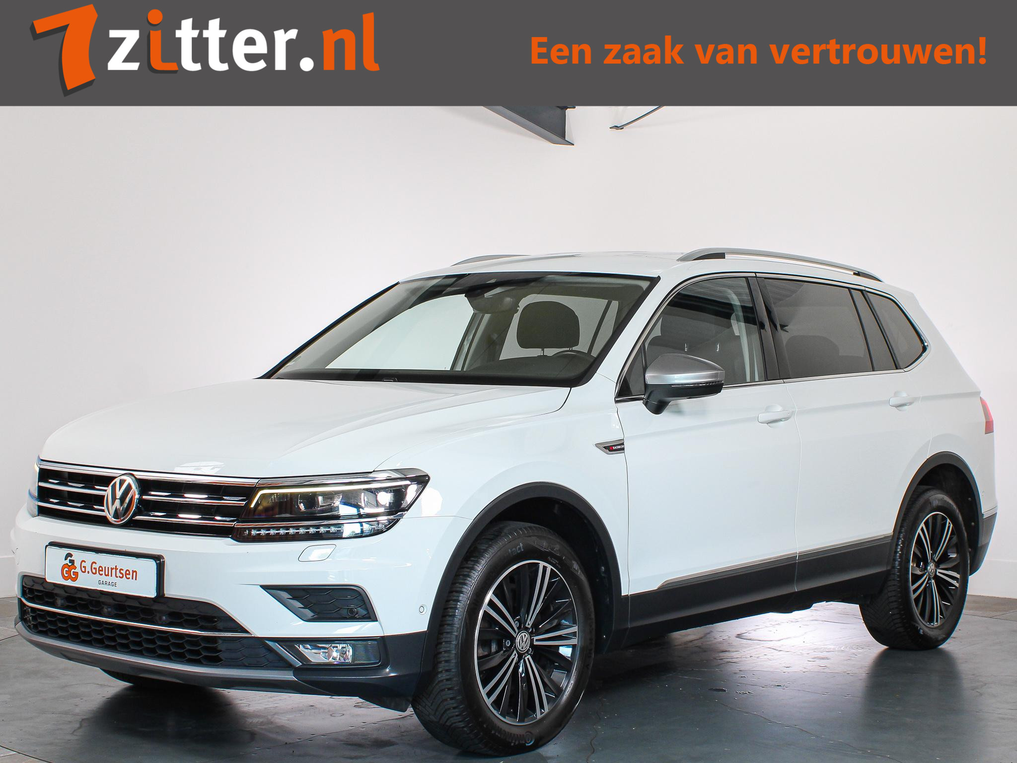 Volkswagen Tiguan Allspace 2.0 TSI 4Motion Highline, 7-Persoons, 2018 - voorkant