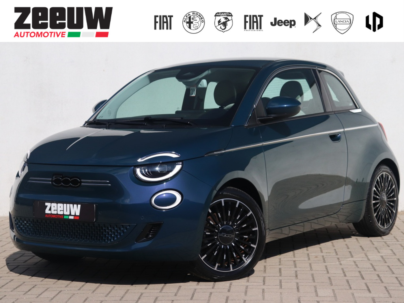 Fiat 500 La Prima by Bocelli 42 kWh | JBL | Winter | Camera | 17" 2023 - voorkant