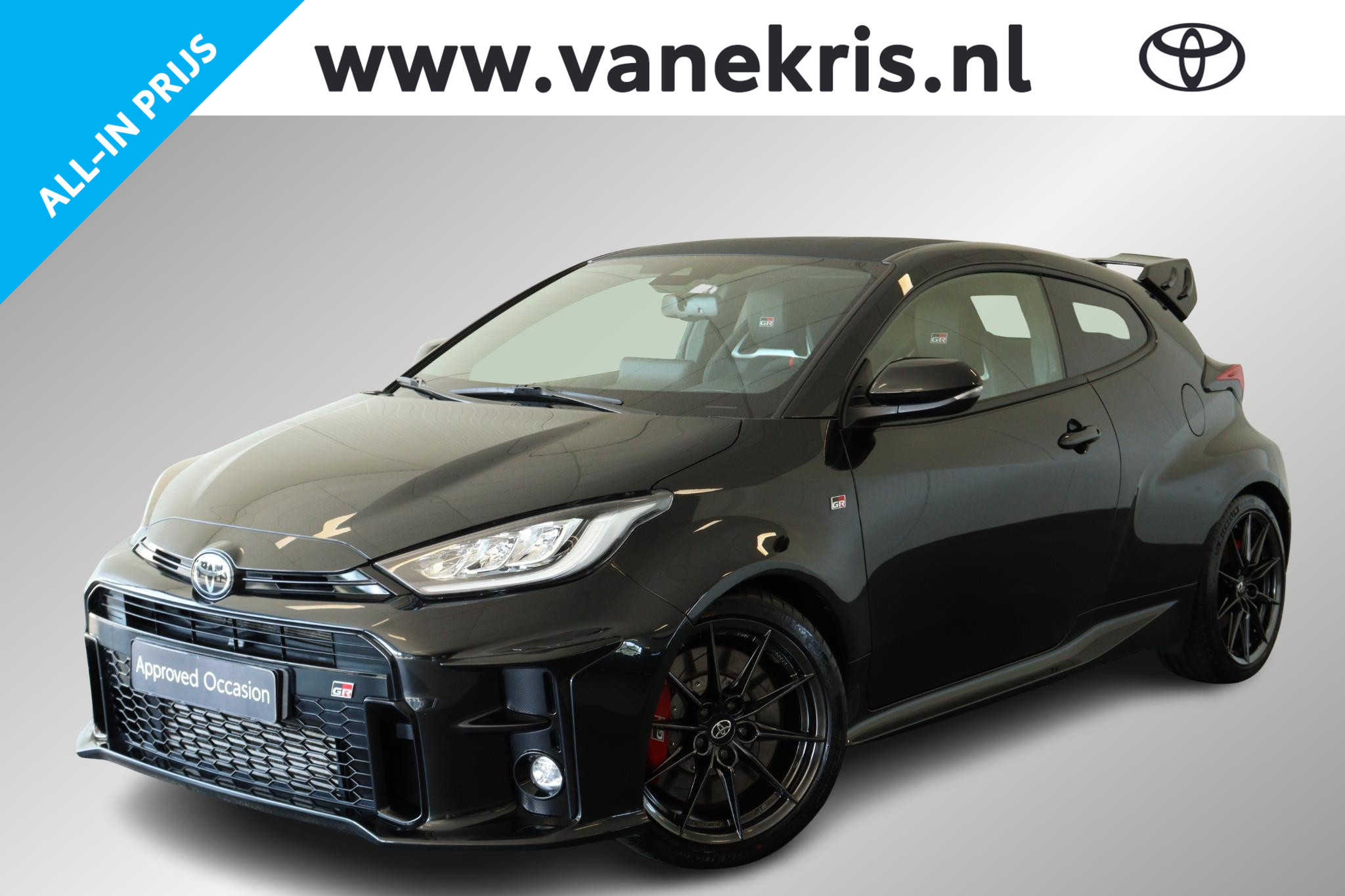 Toyota Yaris 1.6 GR Performance, Milltek, KW Schroefset, 2021 - voorkant
