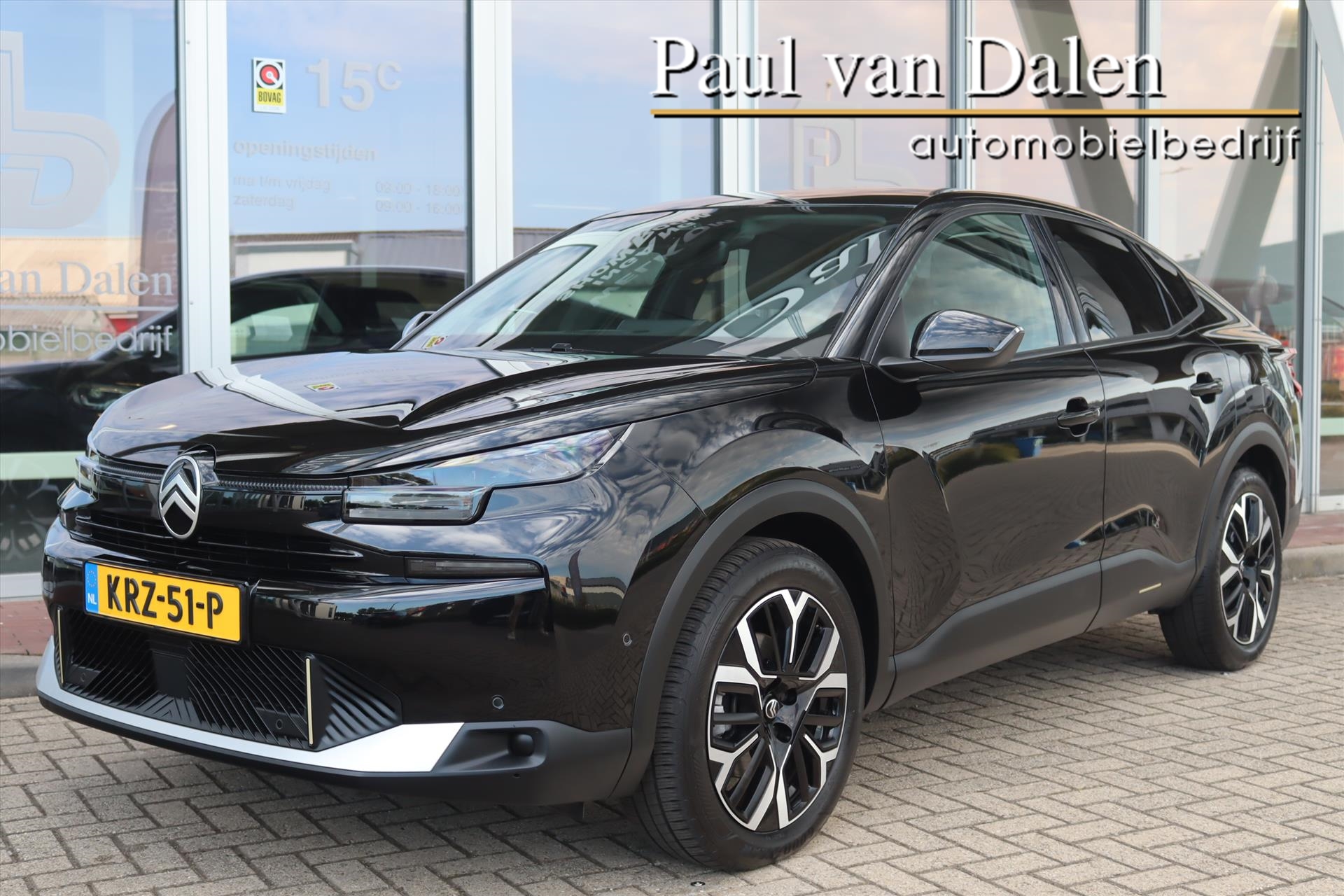 Citroen C4 X 1.2 Hybrid 145PK AUTOMAAT MAX Navi | Keyless | Adapt.Cruise | Camera | Led | Dodehoek | Climate| Half Leer | 2025 - voorkant