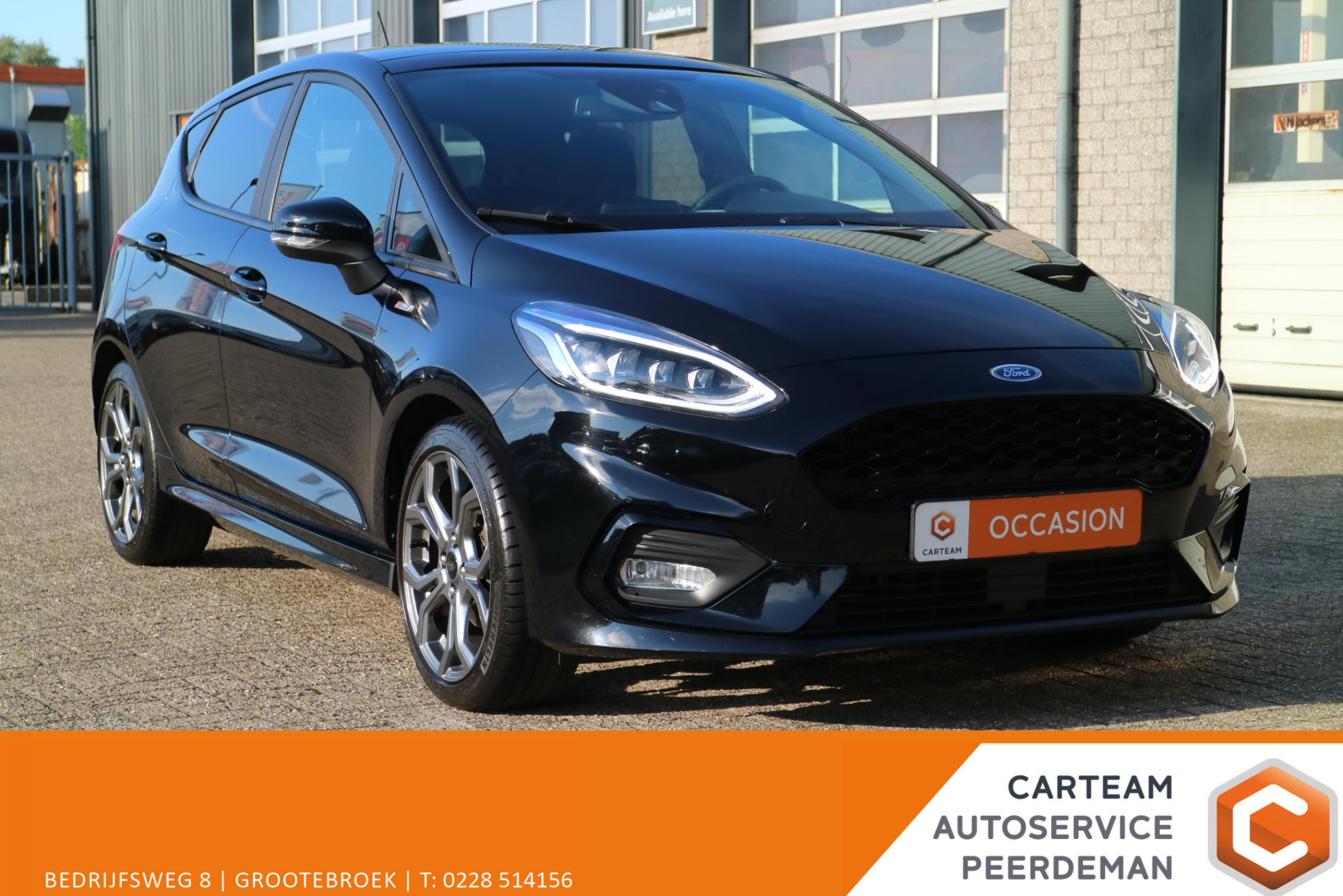 Ford Fiesta 1.0 EcoBoost ST-Line X 2019 - voorkant