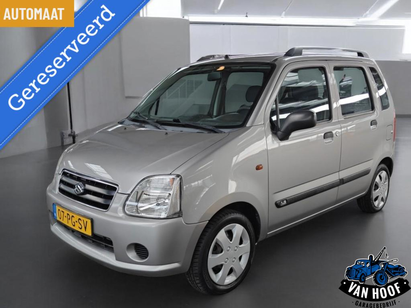 Suzuki Wagon R 1.3 GLX Automaat Unieke stand: 75.937 km! 2004 - voorkant