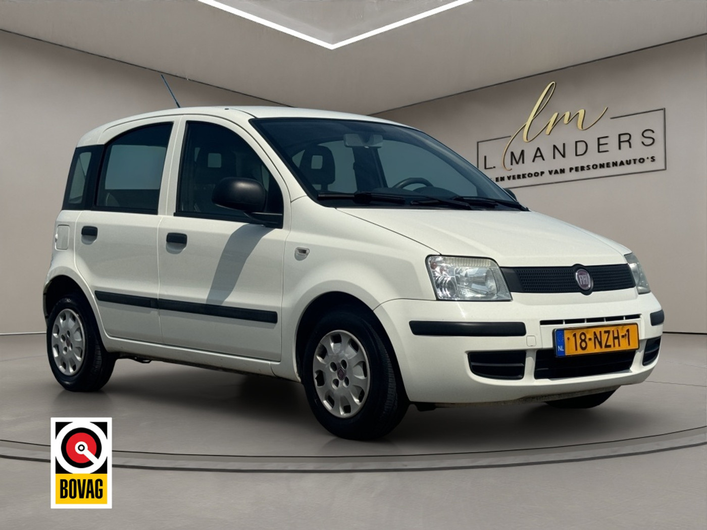 Fiat Fiat Panda 1.2 Active 2011 WIT | 5-deurs | NL | Trekhaak 2011 - voorkant