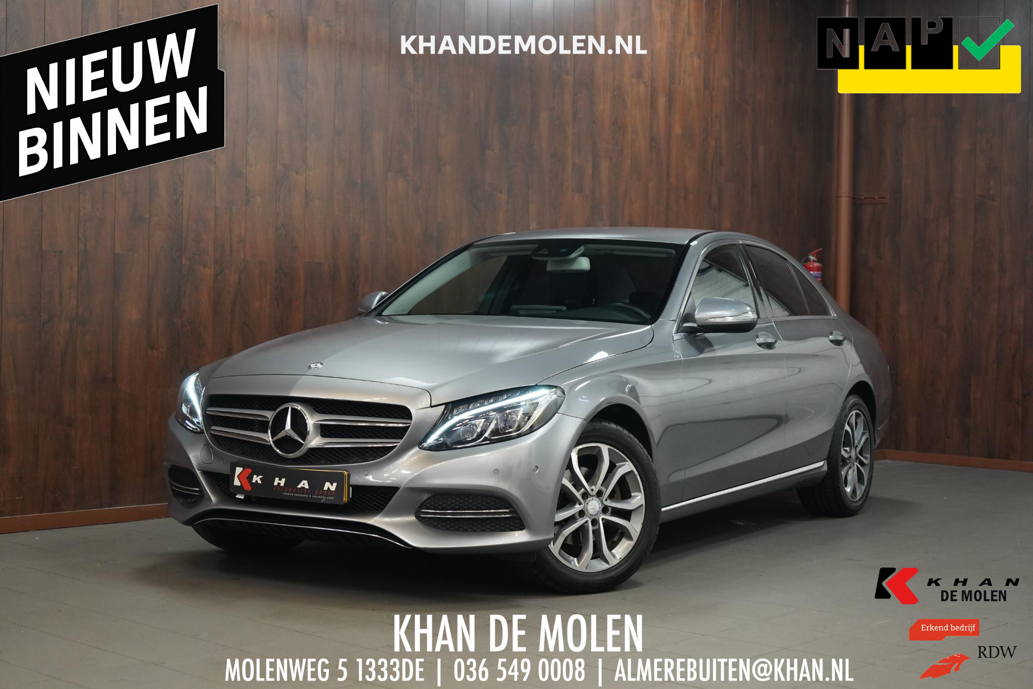 Mercedes-Benz C 180 180 Ambition 2014 - voorkant