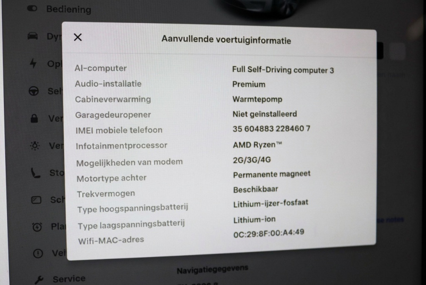 Foto van Tesla Model Y