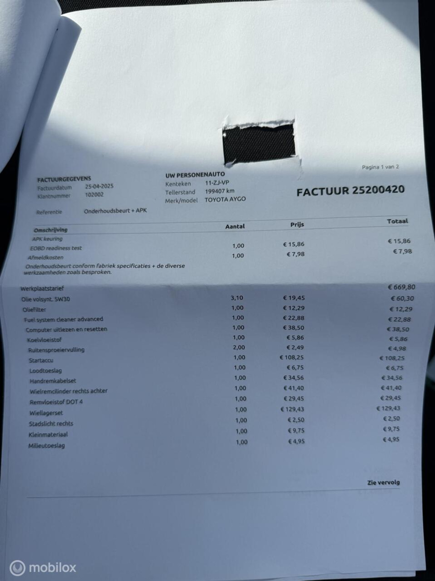 Foto van Toyota Toyota Aygo