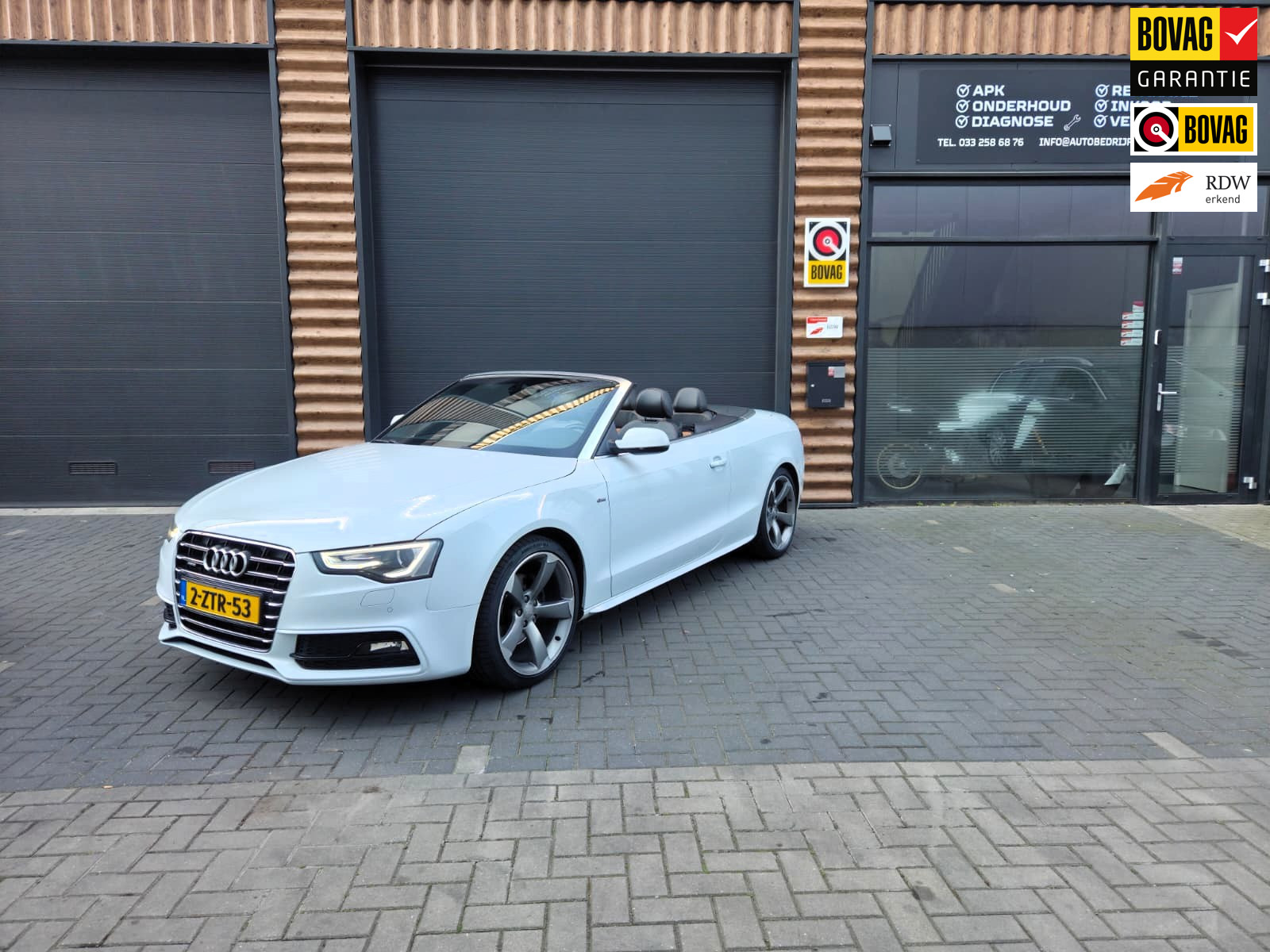 Audi A5 Cabriolet 1.8 TFSI Sport Edition 2015 - voorkant