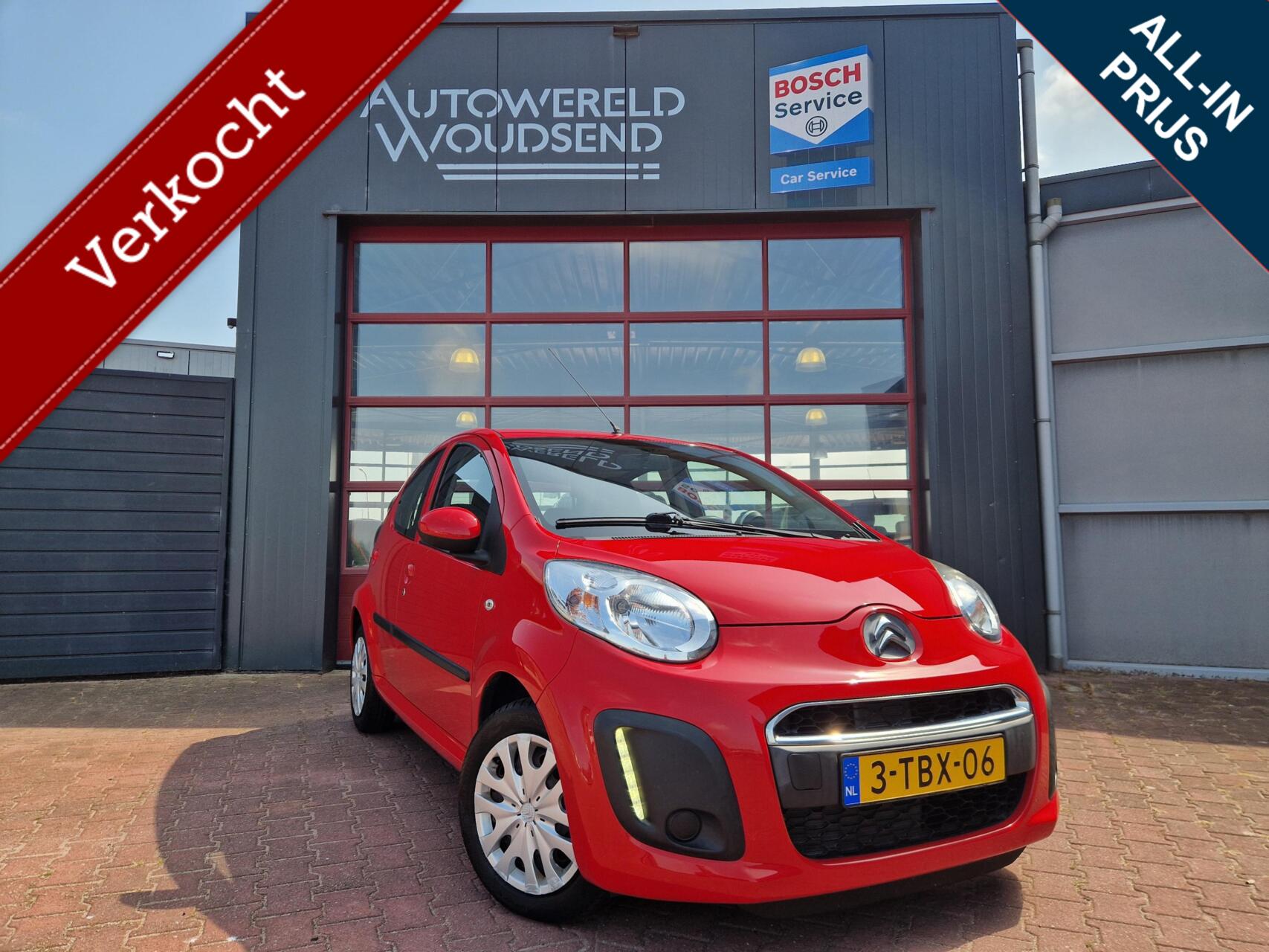 Citroen Citroen C1 1.0 Collection Light 12MND BOVAG GAR|CDV+AB|AIRCO|ELEKTR. RAMEN|BLUETOOTH|TOERENTELLER 2014 - voorkant