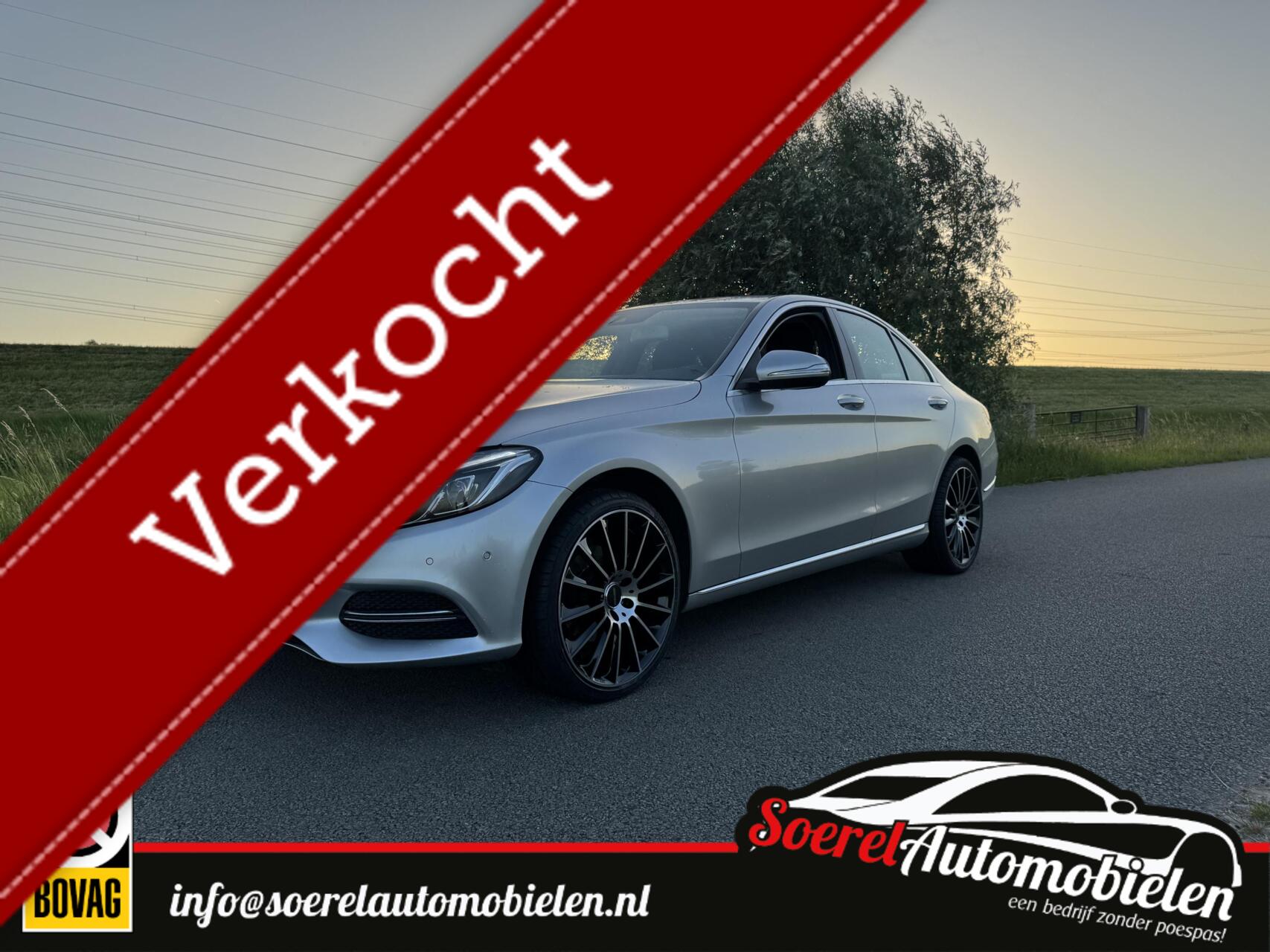 Mercedes-Benz C 180 180 Lease Edition sport interieur lm velg 2014 - voorkant