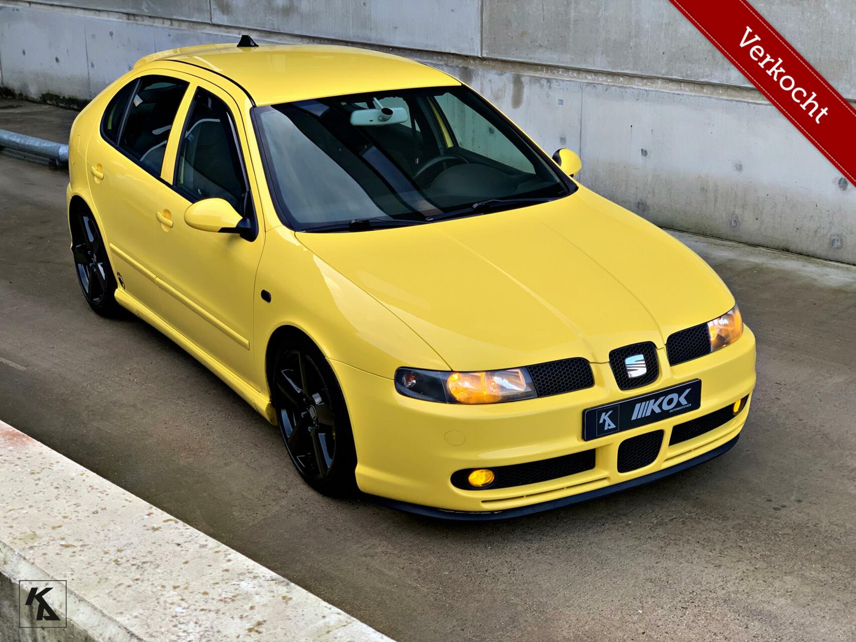 Seat Leon 1.8-20VT 2004 | 1M Topsport | Banana Cupra 2004 - voorkant
