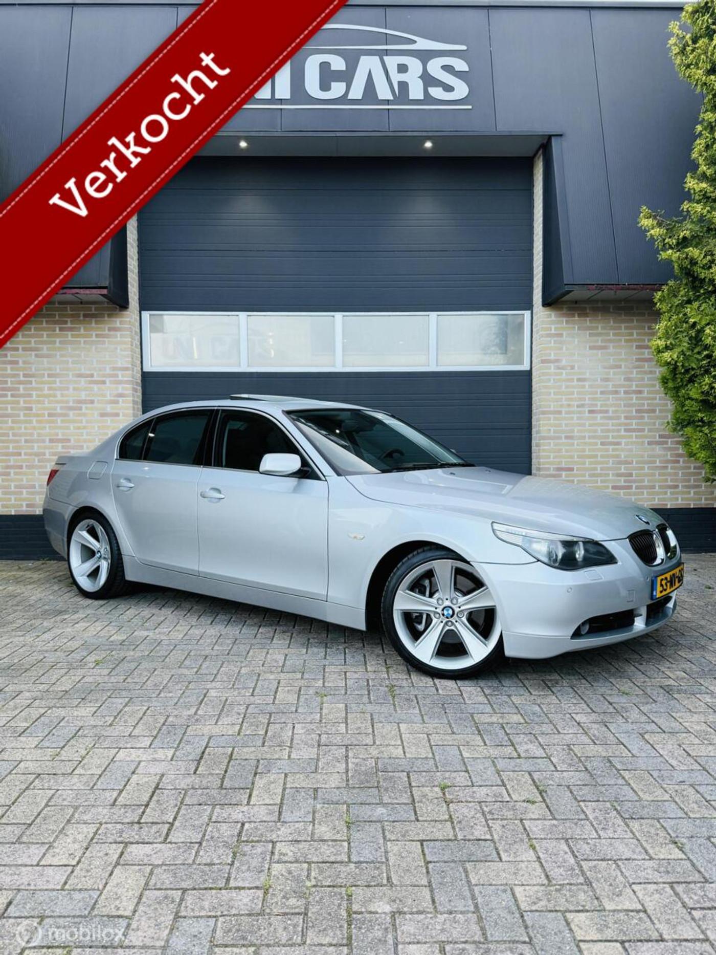 BMW 5er Reihe 545i high Executive|Leer|Navi|Opendak|STYLE 128 2004 - voorkant
