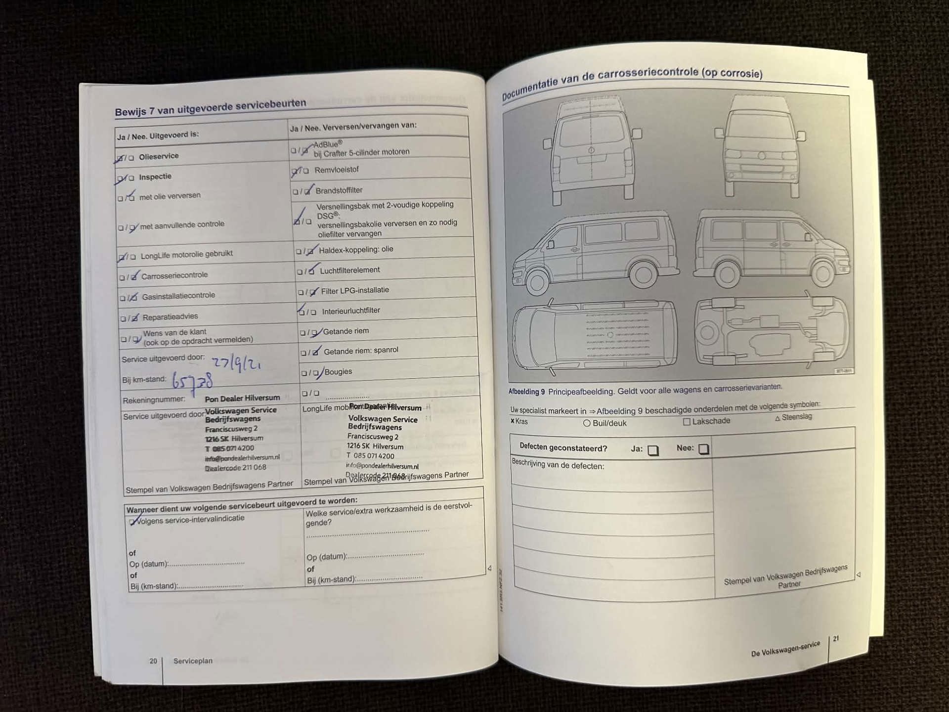 Foto van Volkswagen Kombi