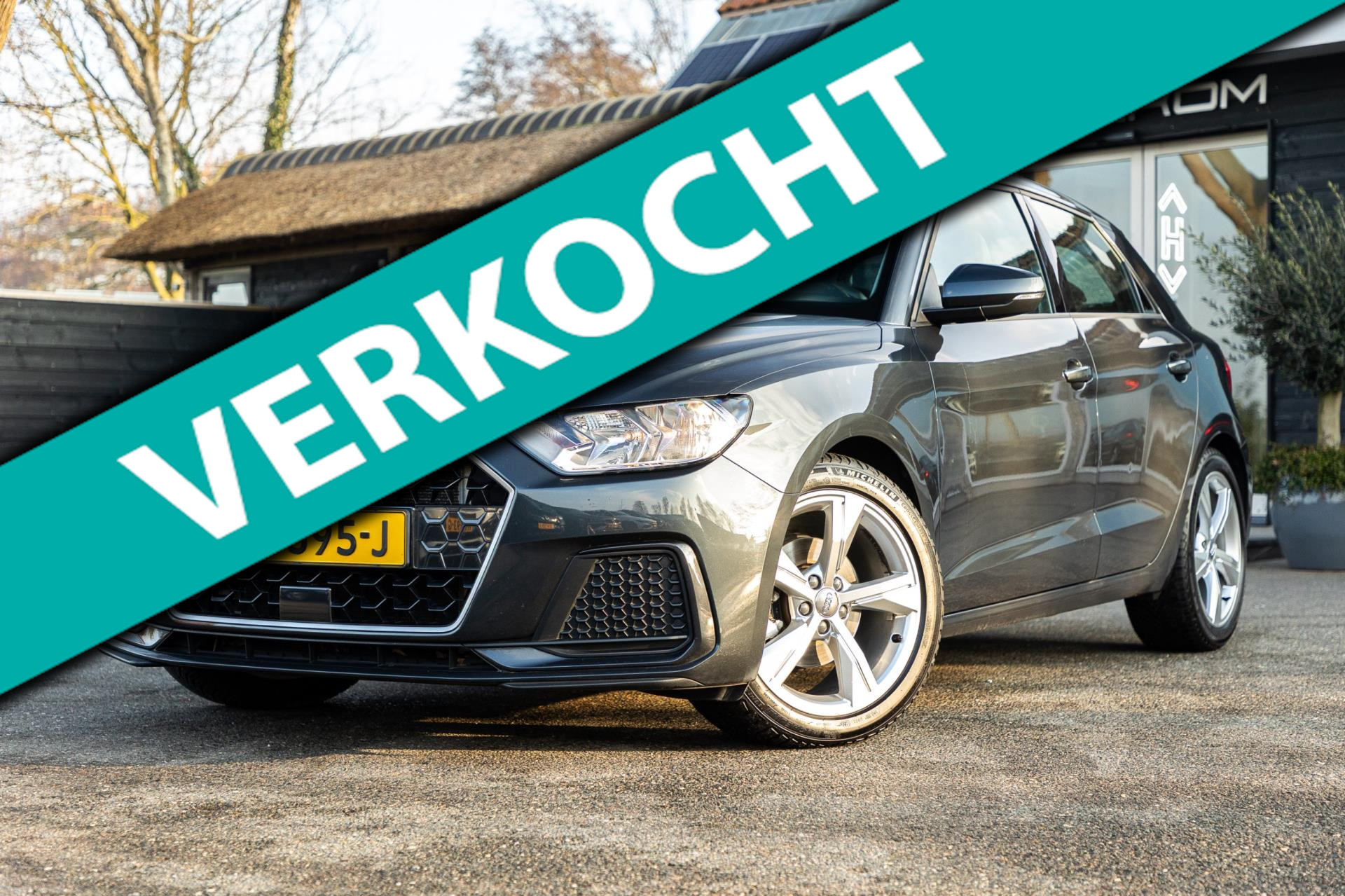 Audi A1 30 TFSI Advanced Automaat I Rijbaanherkenning I Cruise I Airco I Parkeersensoren V+A I NL Auto I NAP 2019 - voorkant