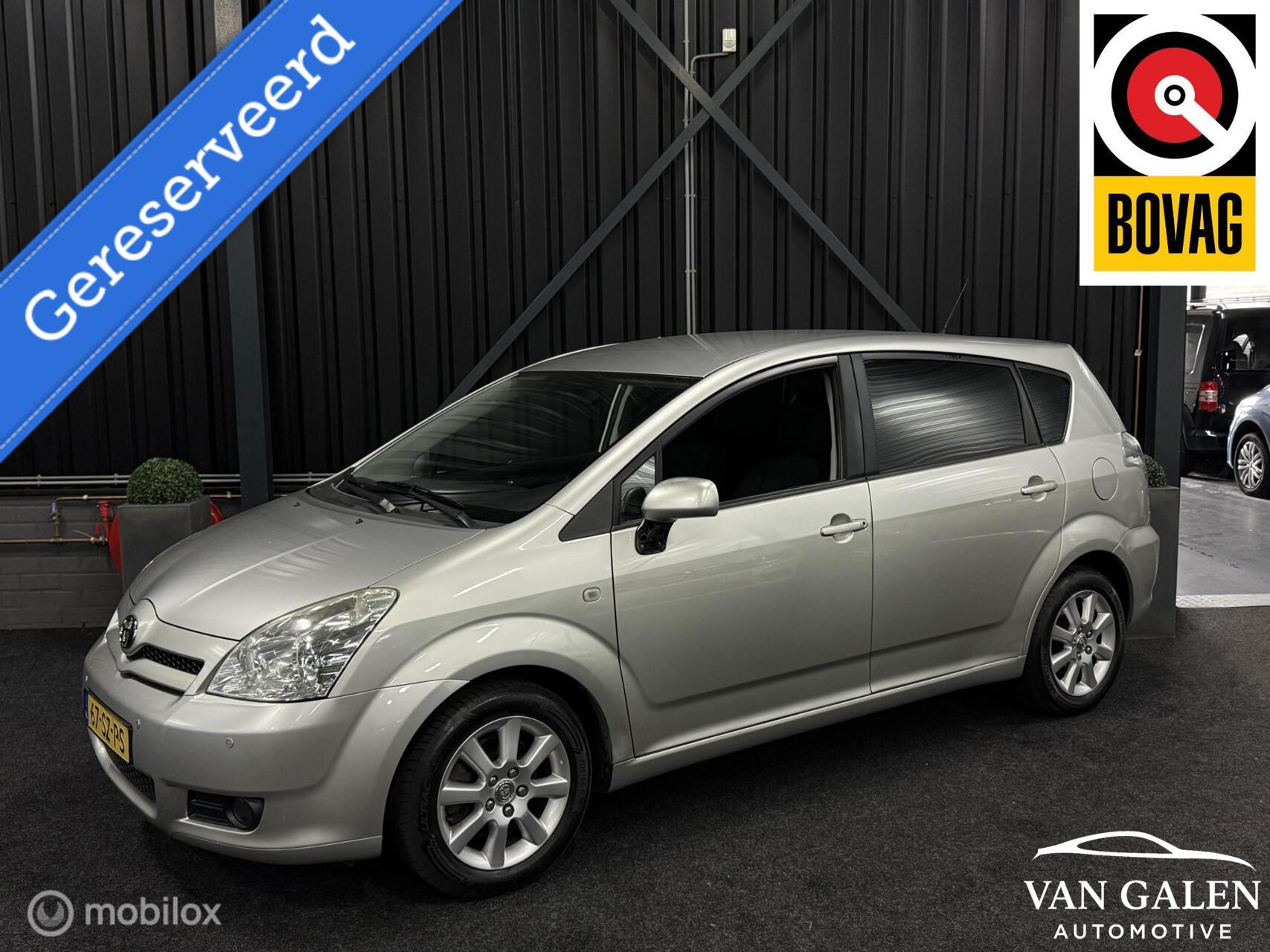 Toyota Toyota Corolla Verso 1.8 VVT-i Automaat 7p. 7persoons Airco|Cruise| 2006 - voorkant