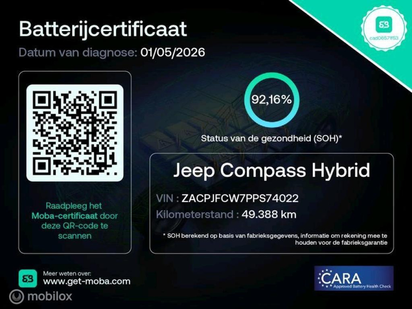 Foto van Jeep Compass