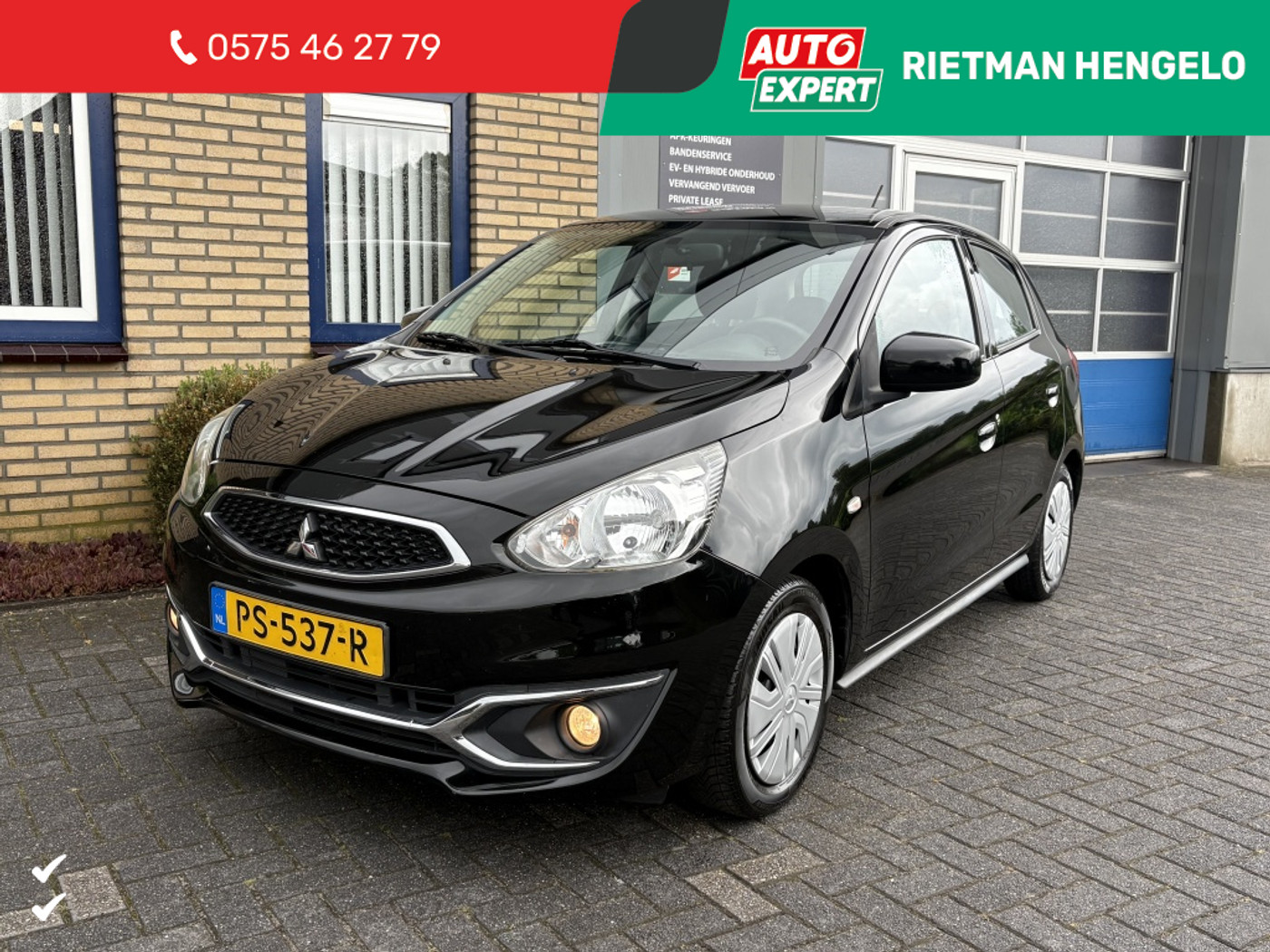 Mitsubishi Mitsubishi Space Star 1.0 Entry ALLSEASON-KETTING-AIRCO 2016 - voorkant