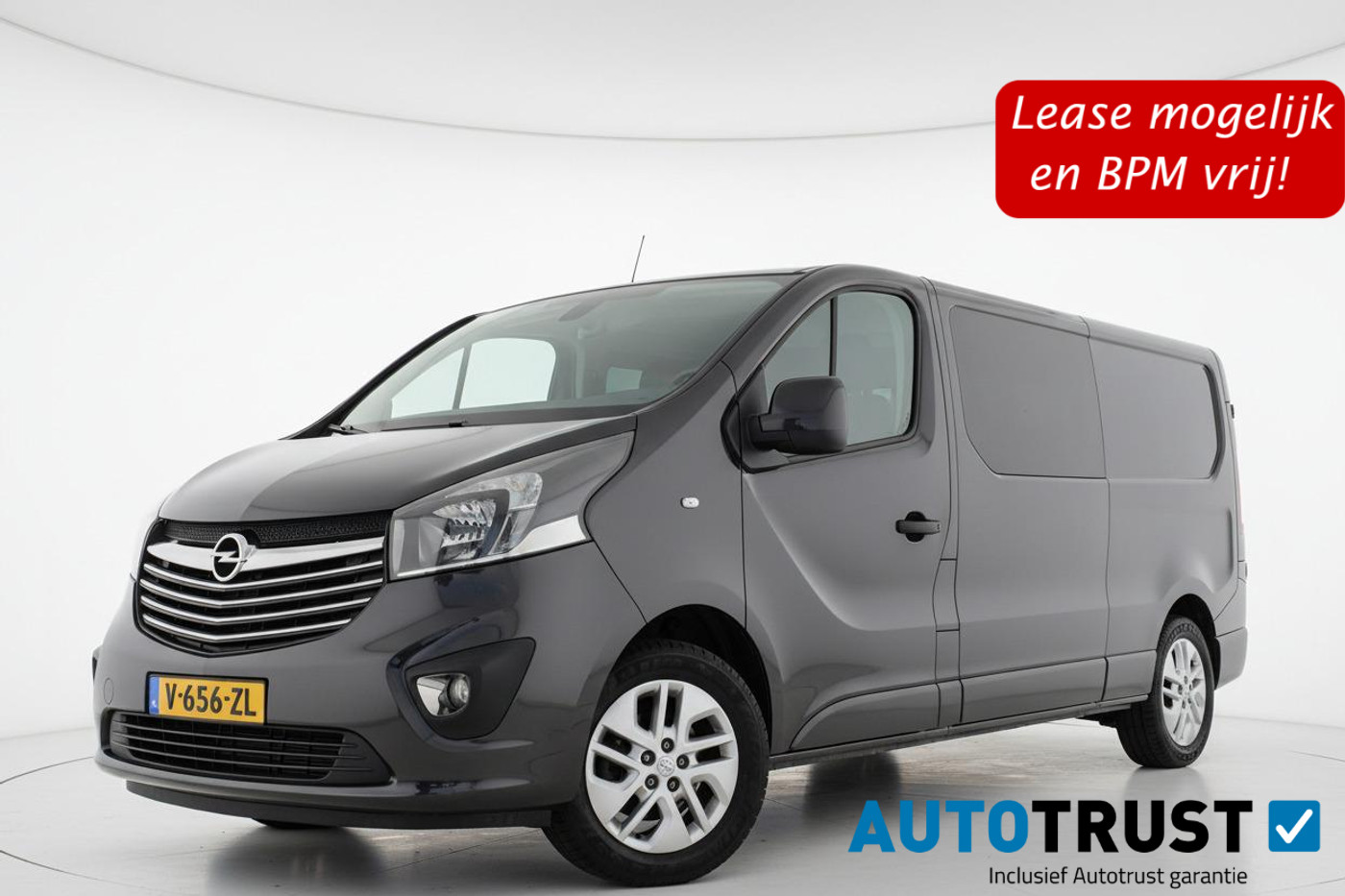 Opel Vivaro-b 1.6 CDTI L2H1 125PK 5 PERS SPORT CRUISE CAMERA NAV 2019 - voorkant