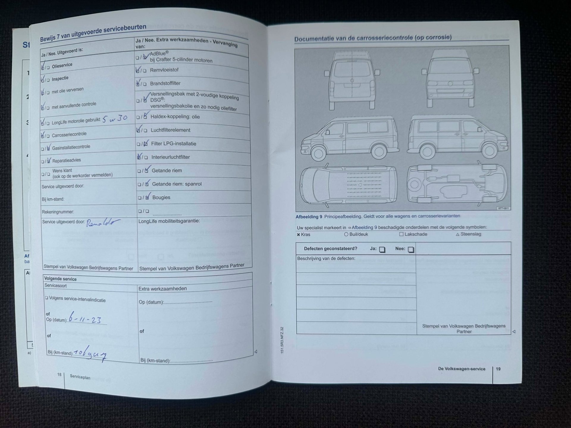 Foto van Volkswagen Kombi