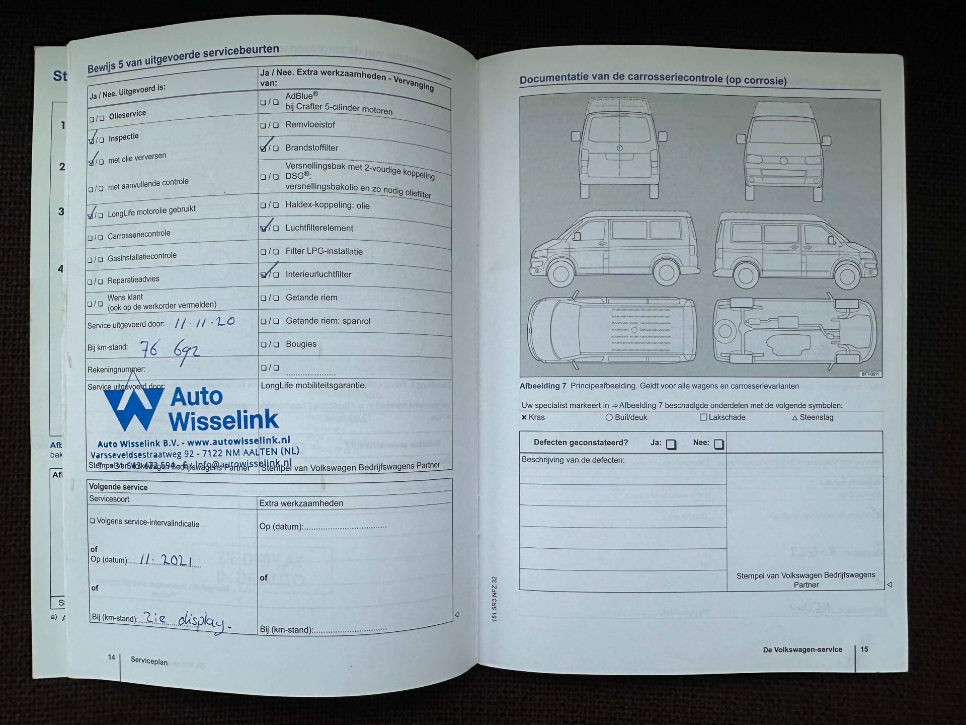 Foto van Volkswagen Kombi
