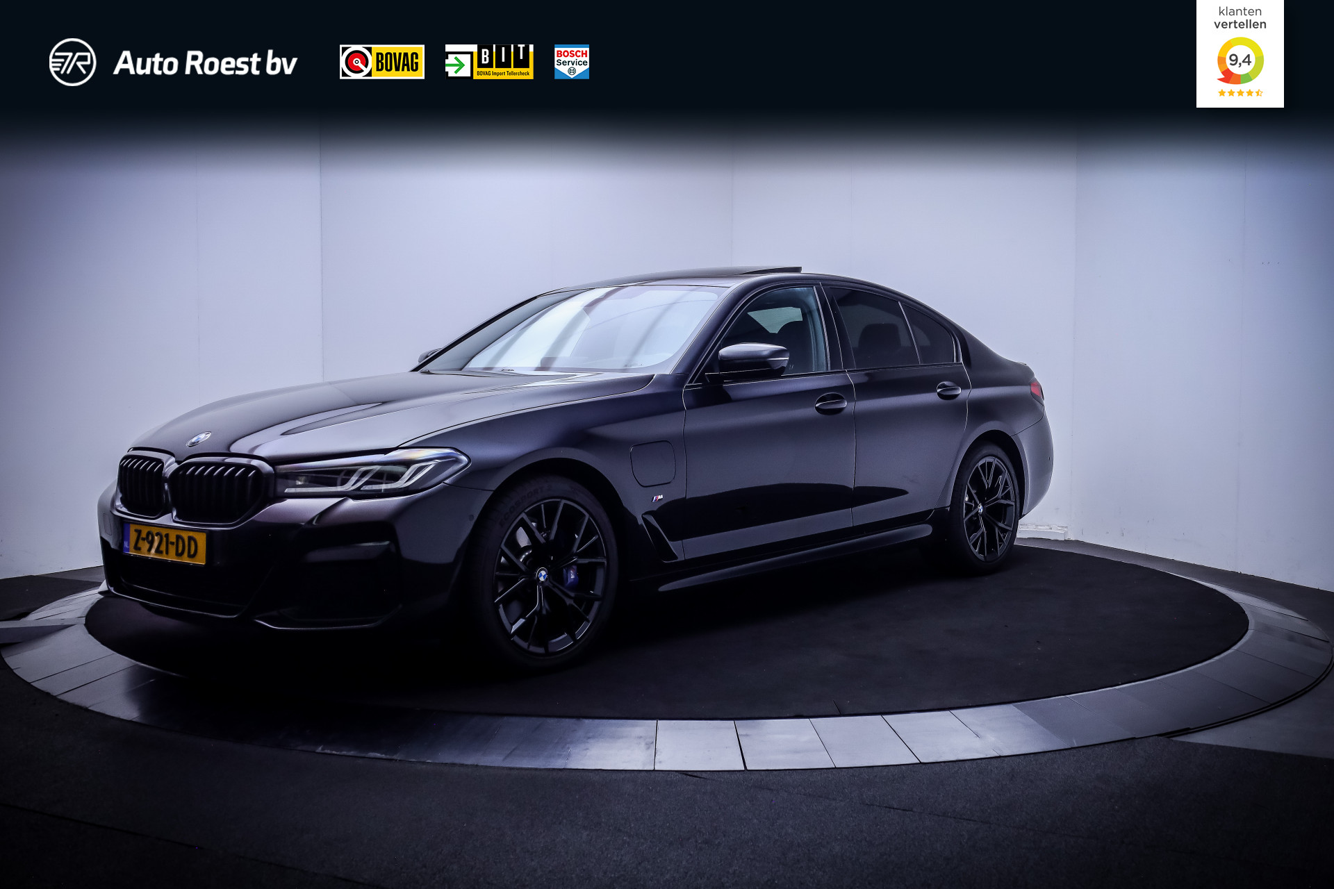 BMW 530e 530e High Exe 2020 - voorkant