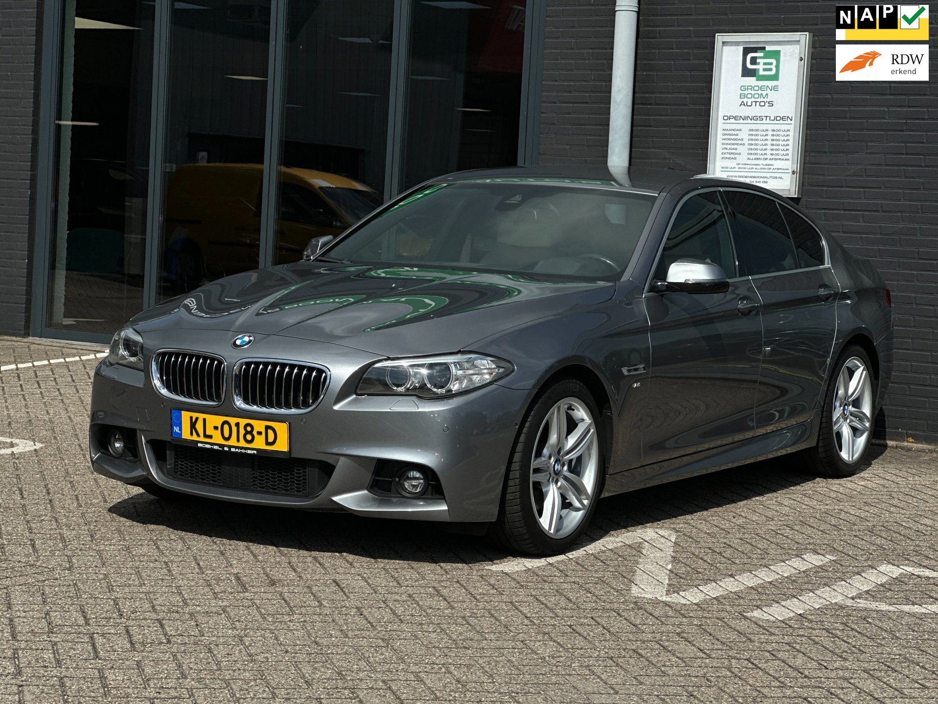 BMW 528i 528i M Sport Edition | Head-Up| Lane Assist| 360 2016 - voorkant