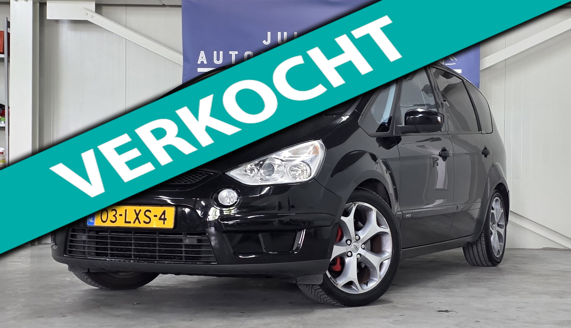 Ford S-max 2.5T 7P Pano Trekhaak Xenon Clima 5Cilinder Garantie! 2007 - voorkant