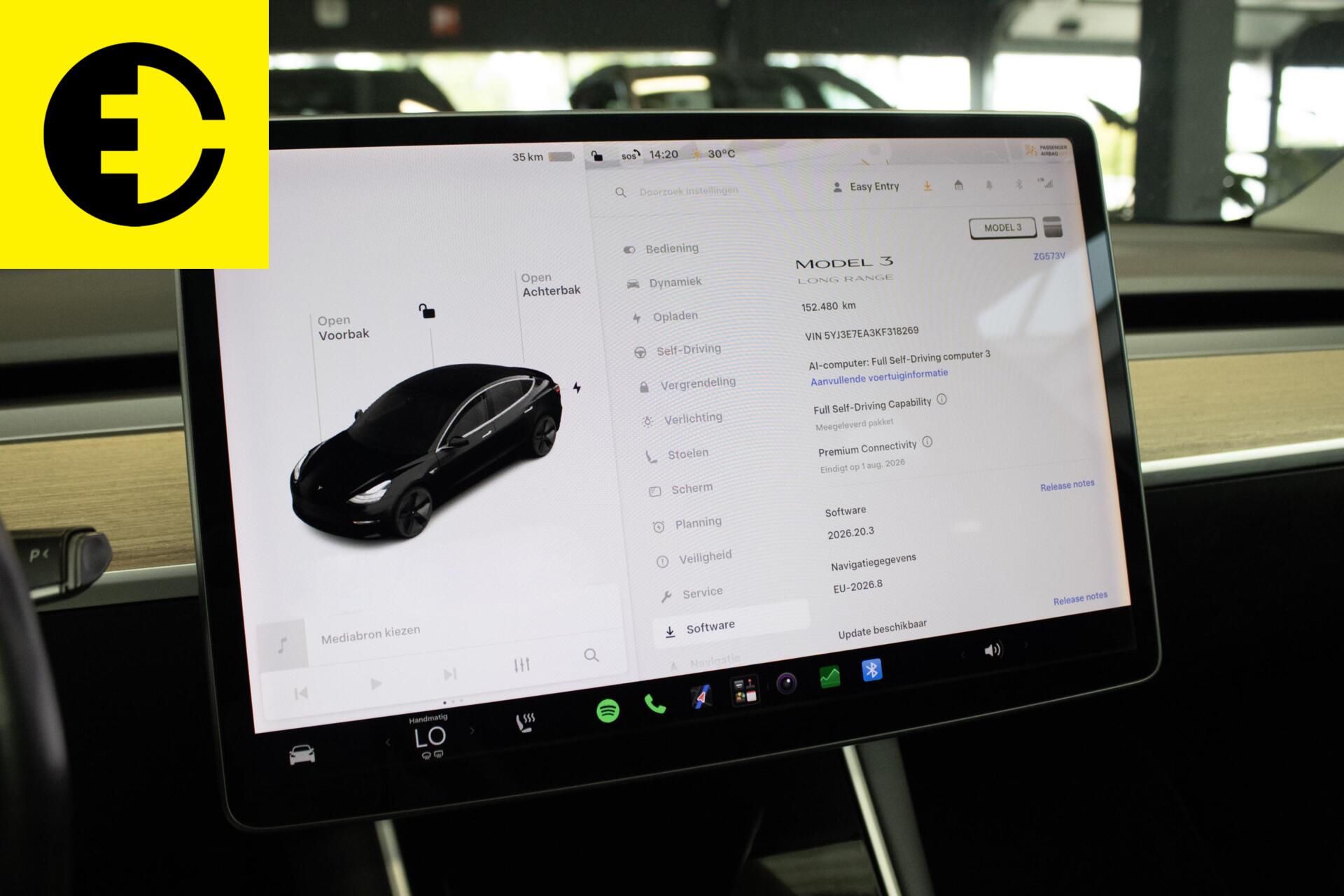 Foto van Tesla Model 3