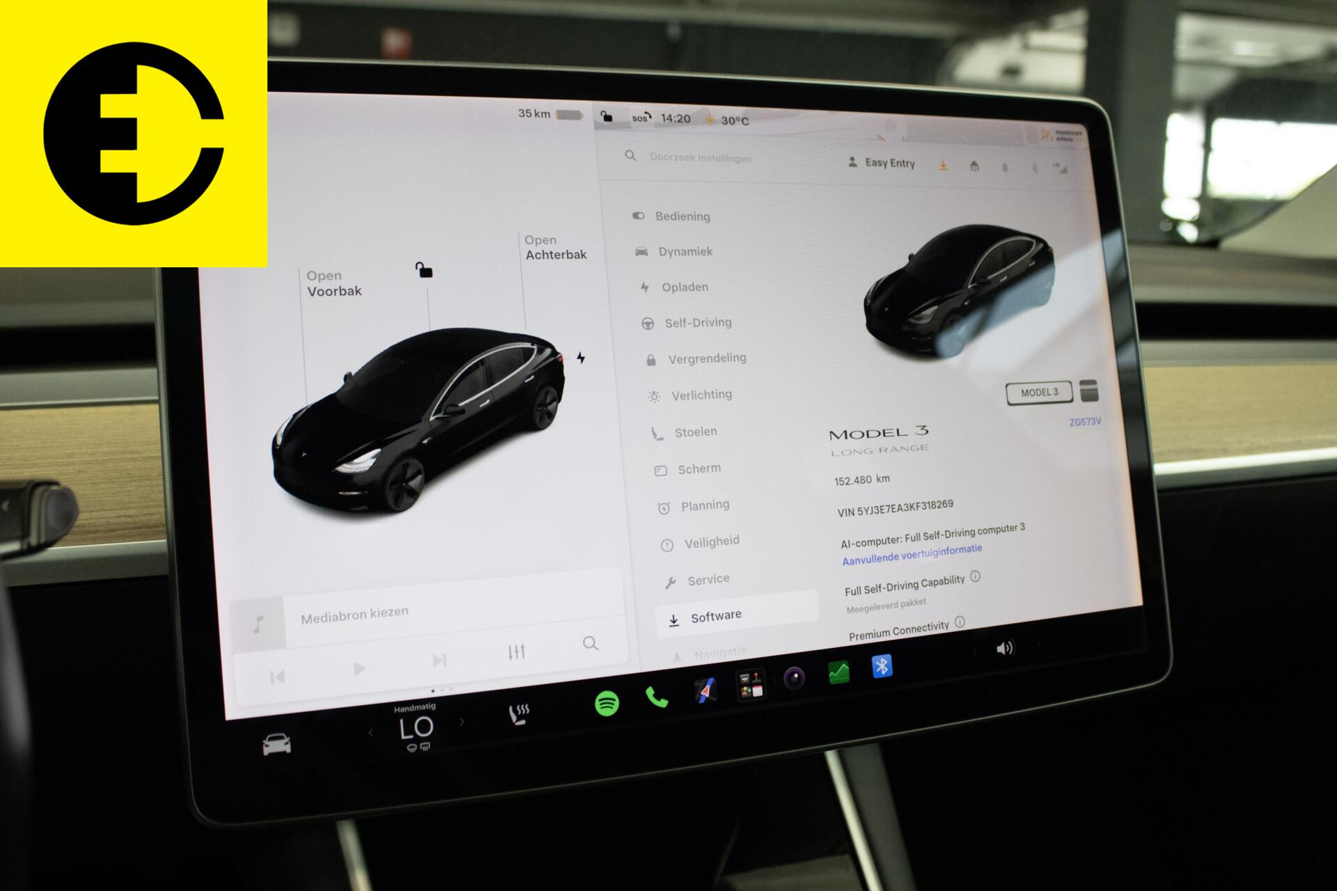 Foto van Tesla Model 3