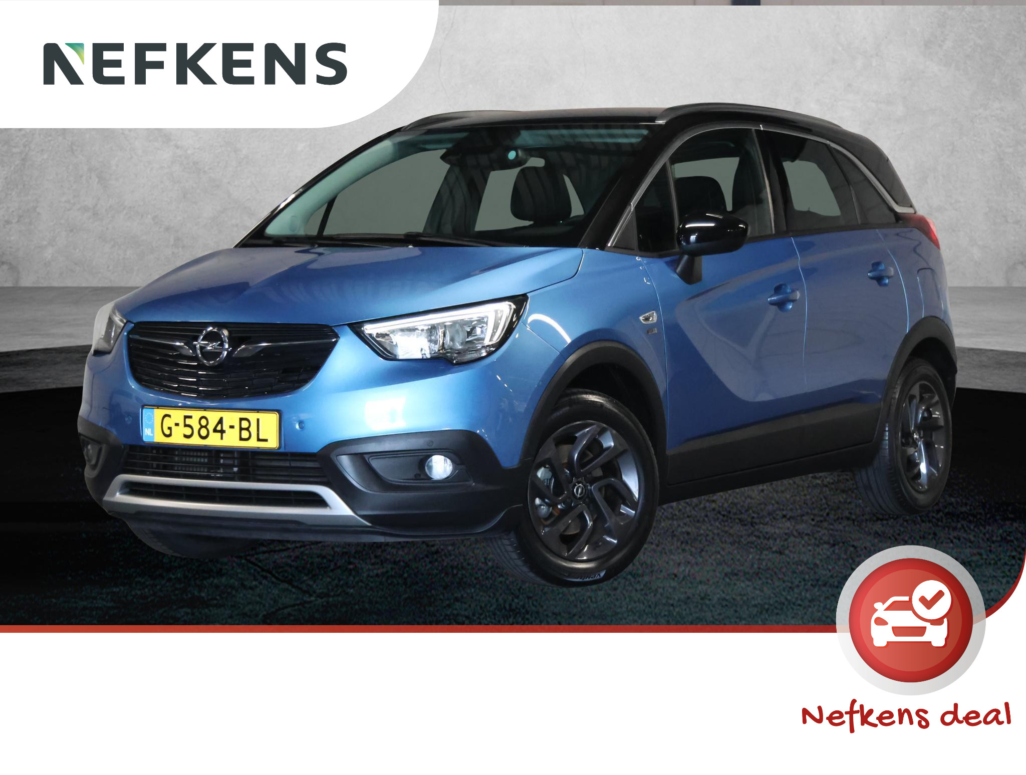 Opel Crossland X 110PK 120 Jaar Edition 2019 - voorkant