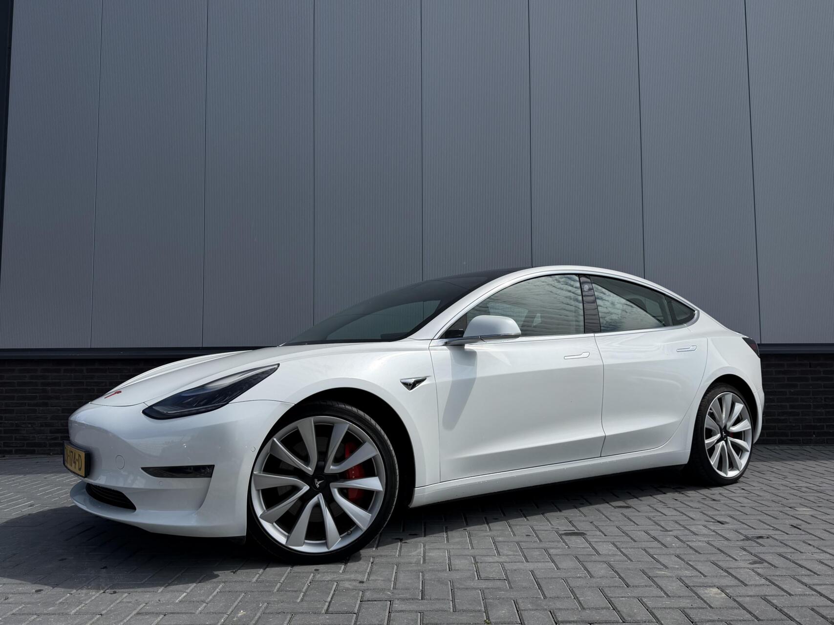 Tesla Model 3 Performance AWD 75 kWh 2019 - voorkant