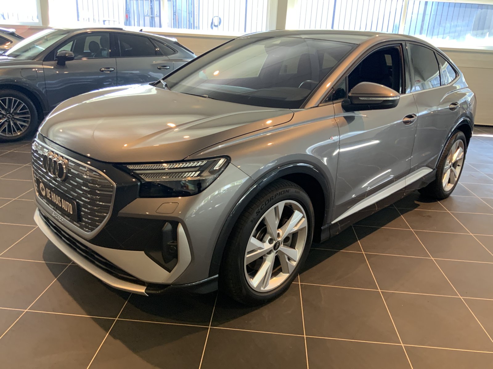 Audi Q4 Sportback E-tron 45 quattro S Edition 2024 - voorkant