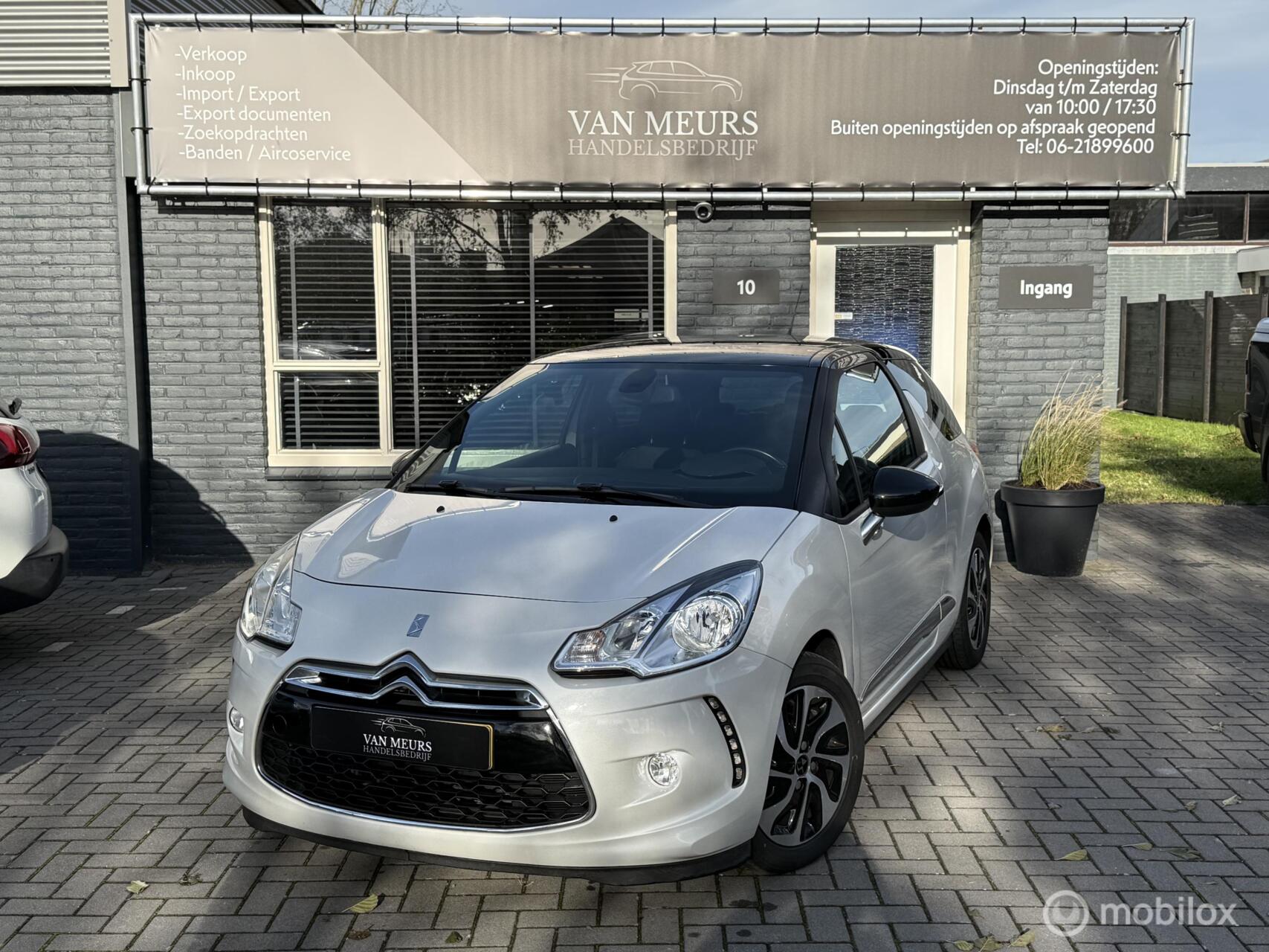 DS DS 3 1.6 BlueHDi Business, Airco, Cruise, Navigatie, APK 11-2026 2015 - voorkant