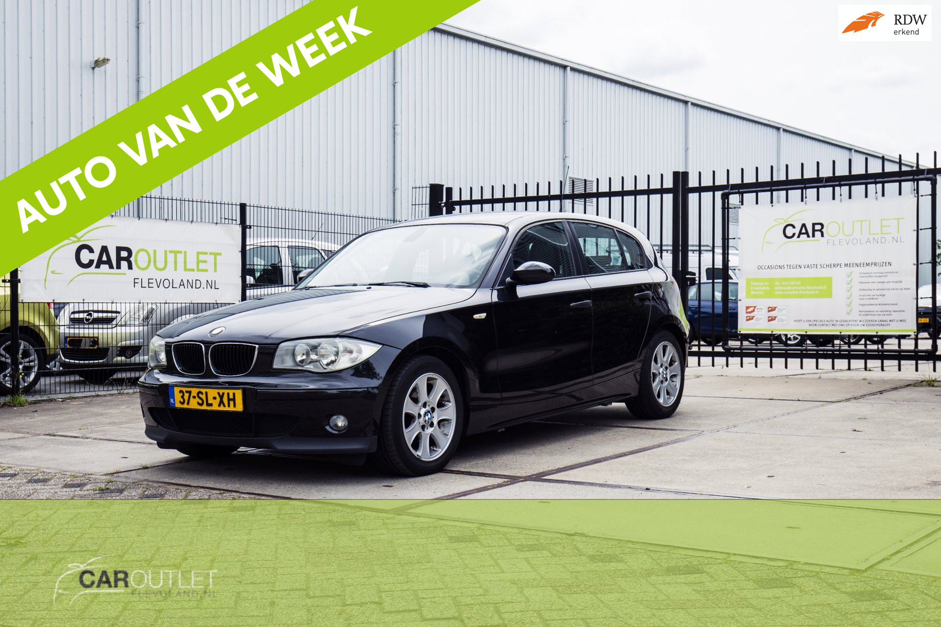 BMW 1er Reihe 116i Business Line 2006 - voorkant