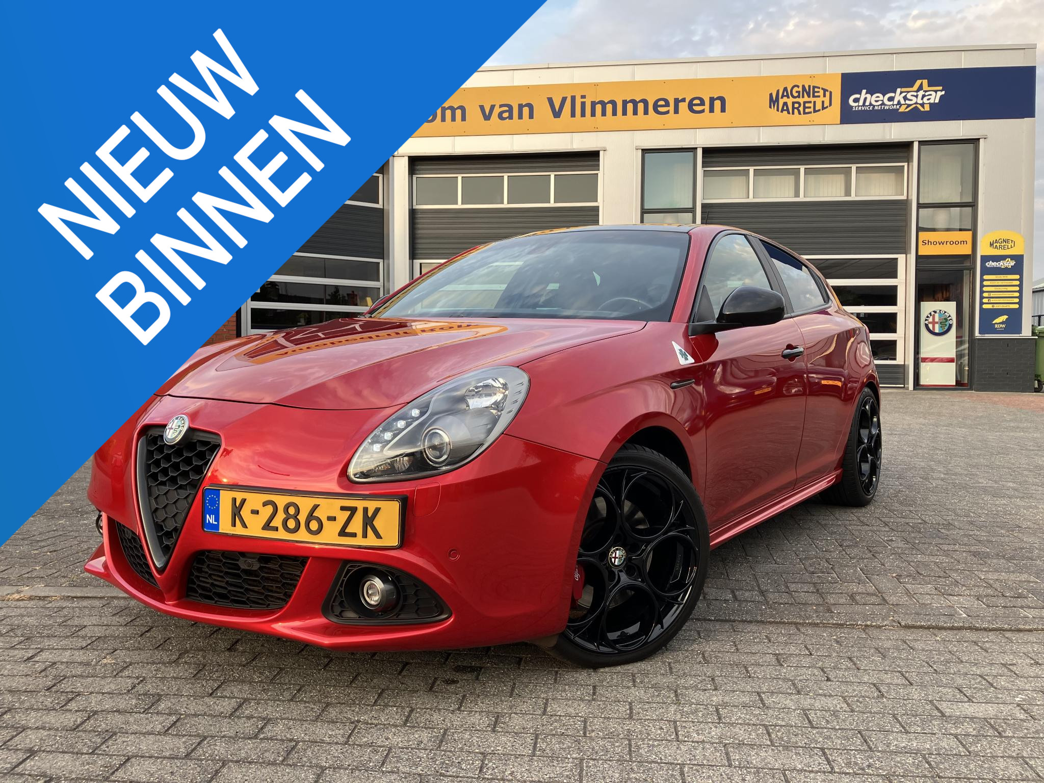 Alfa Romeo Alfa Giulietta 1.7 TBi QV Launch Edition 2015 - voorkant